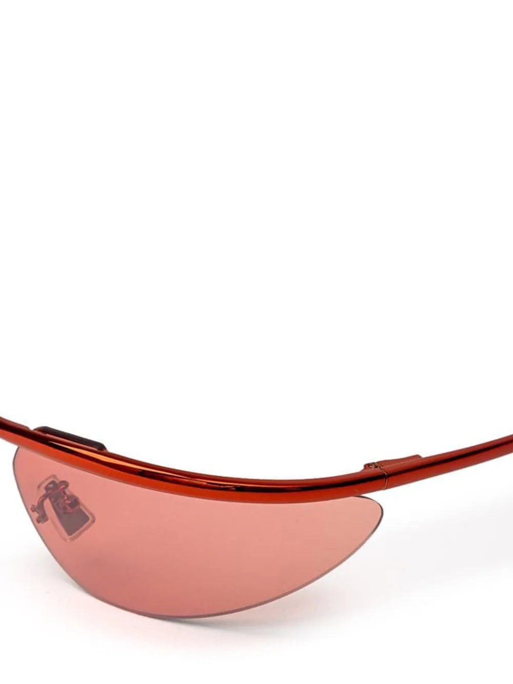 Bottega Veneta Bottega Veneta Wraparound Rimless Lens Shield Sunglasses