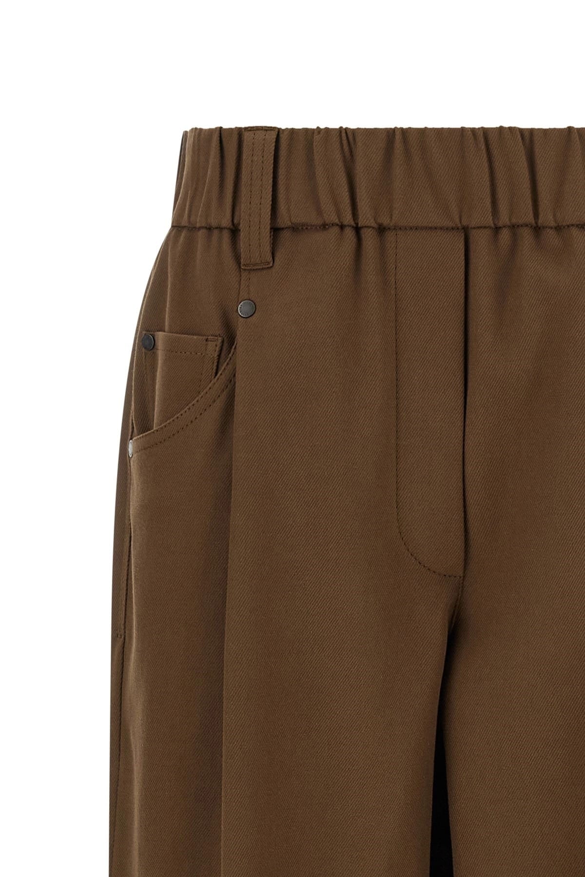 Brunello Cucinelli Brunello Cucinelli Baggy Pull-On Pants