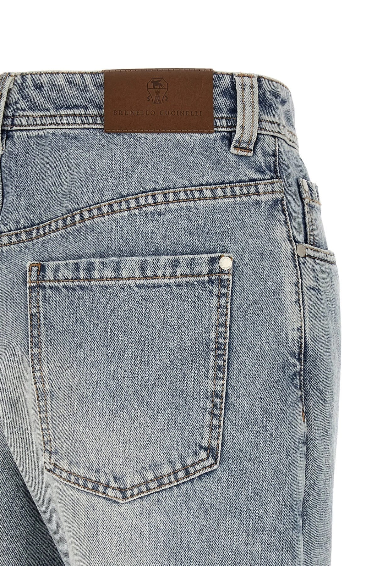 Brunello Cucinelli Brunello Cucinelli Baggy Tapered Jeans