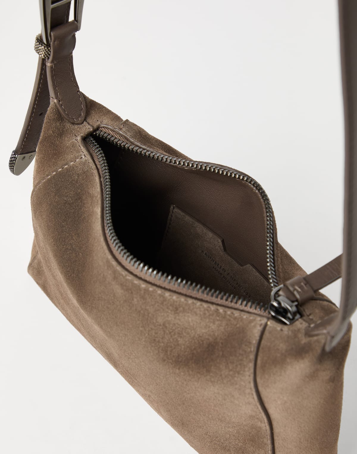 Brunello Cucinelli BC Duo Monili-Embellished Shoulder Bag