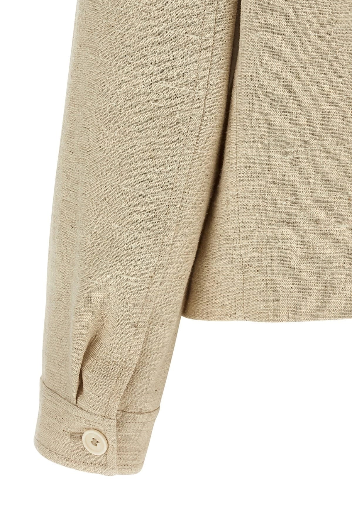Brunello Cucinelli Brunello Cucinelli Beige Double-Breasted Jacket