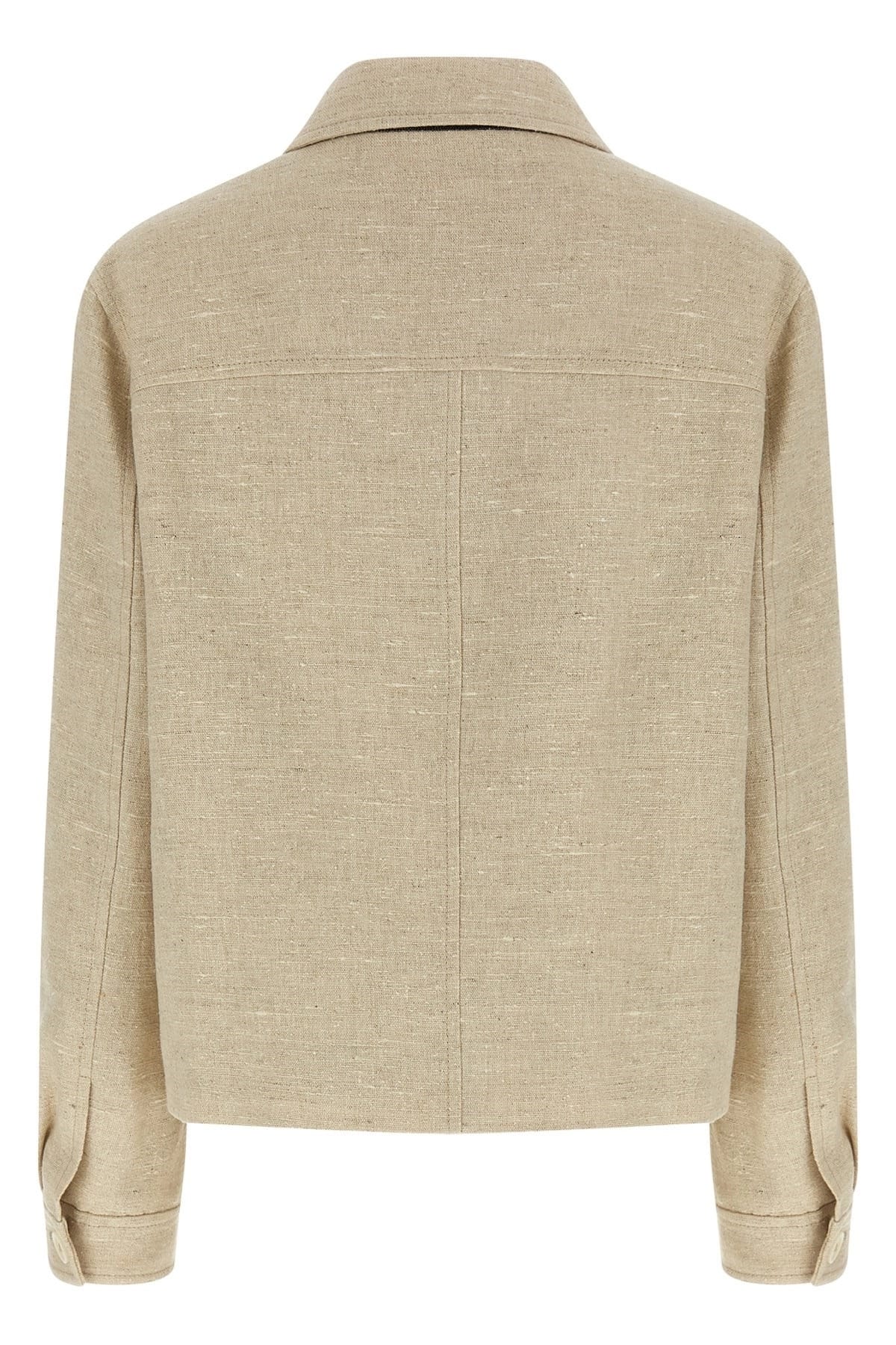 Brunello Cucinelli Chaqueta beige de doble botonadura - alternate view