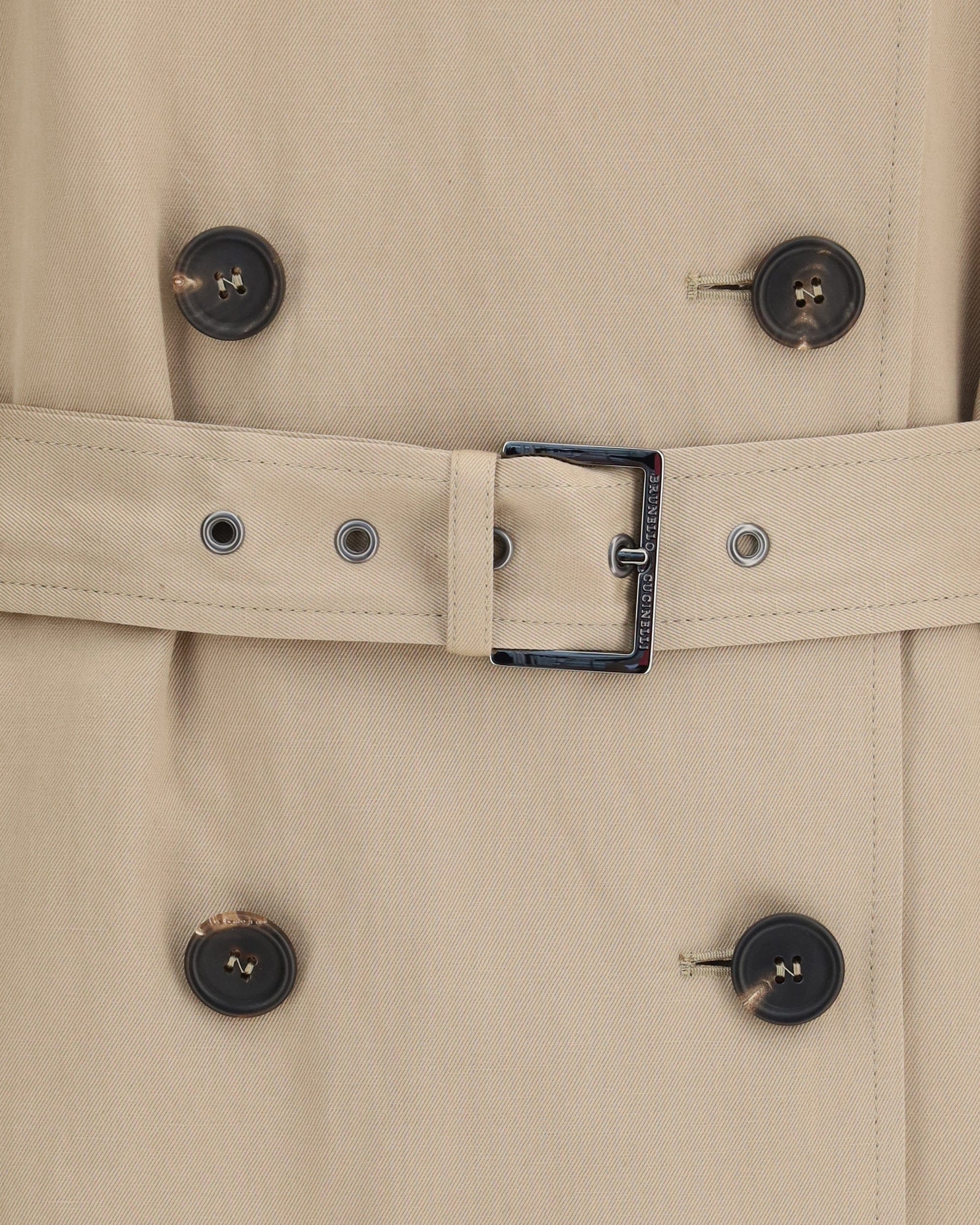 Brunello Cucinelli Brunello Cucinelli Belted Trench Coat