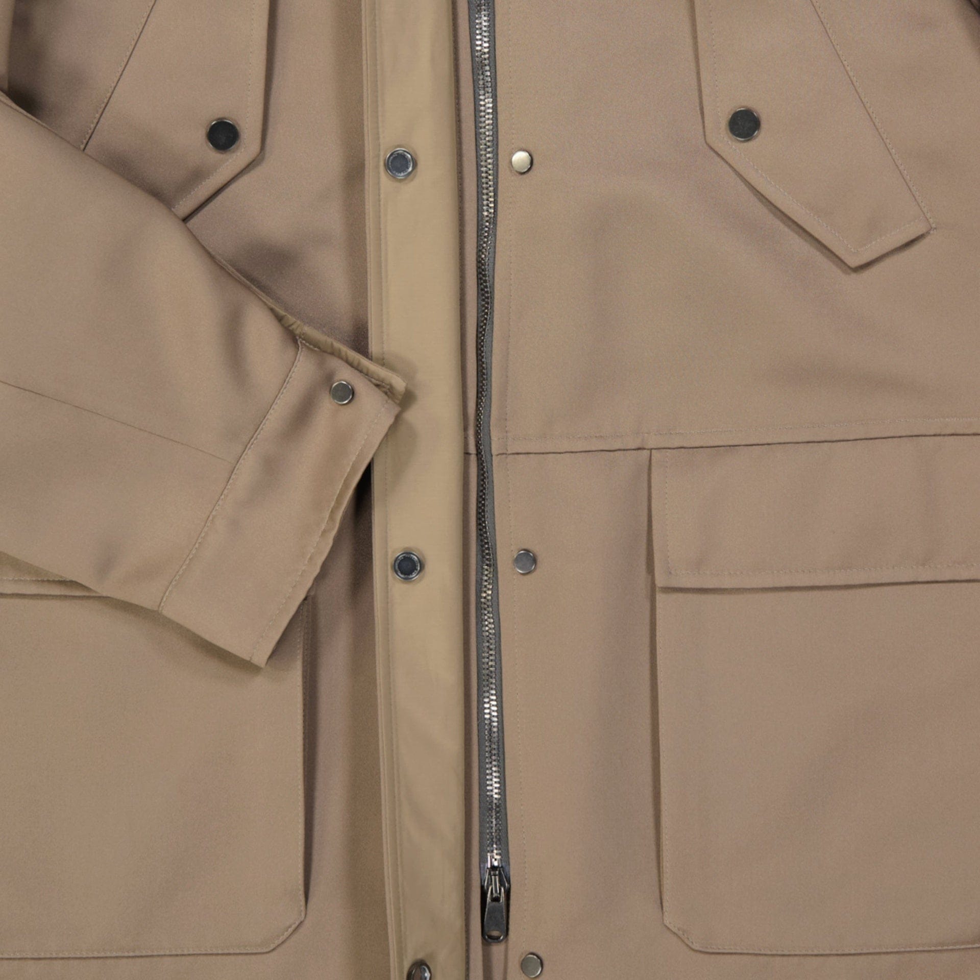 Brunello Cucinelli Blend Cotton Parka