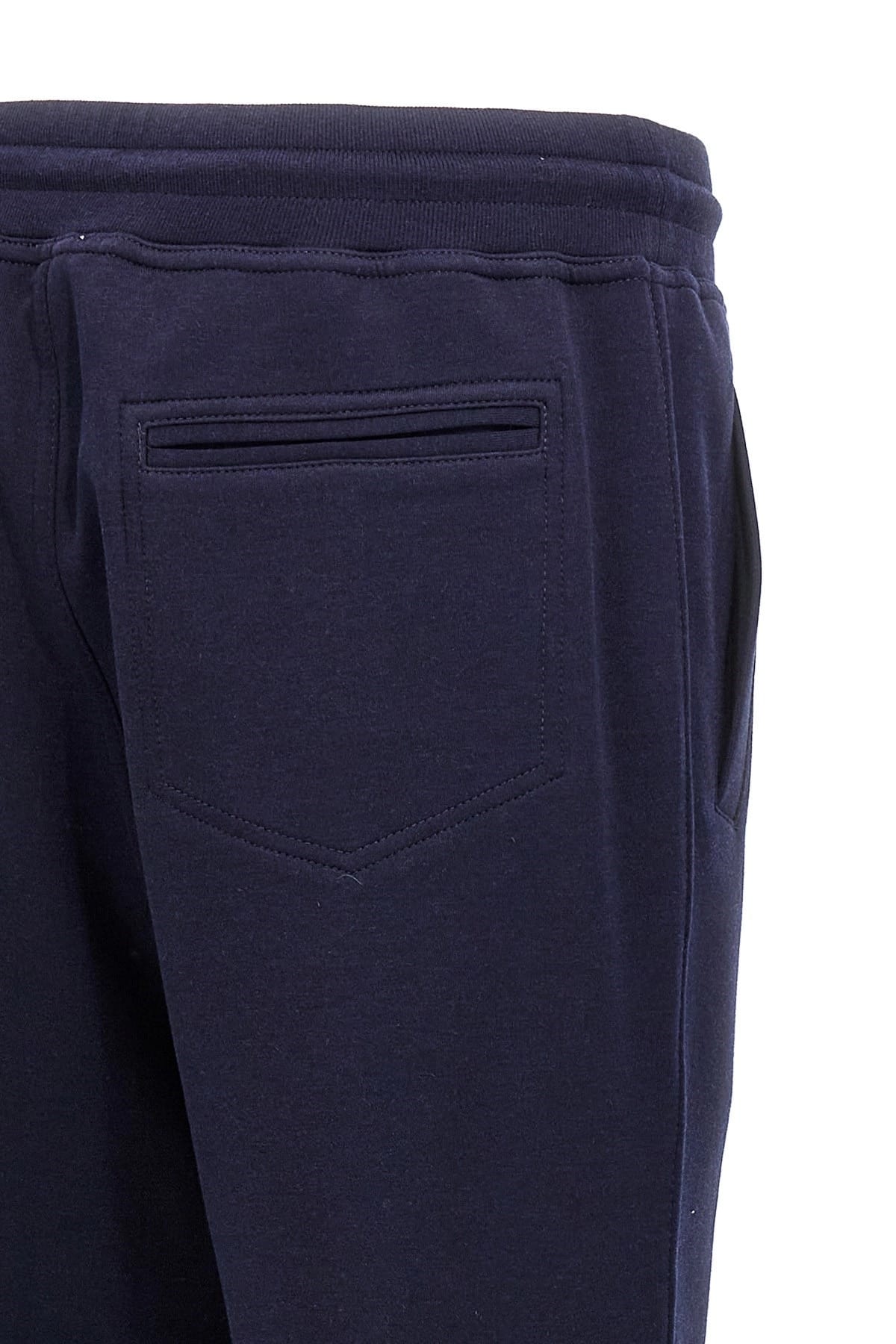 Brunello Cucinelli Brunello Cucinelli Blue Cotton Blend Joggers
