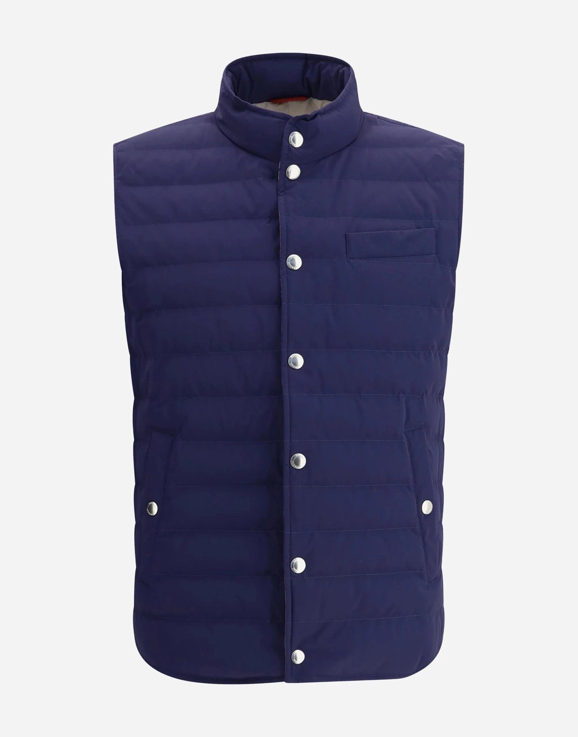 Brunello Cucinelli Blue Padded Gilet