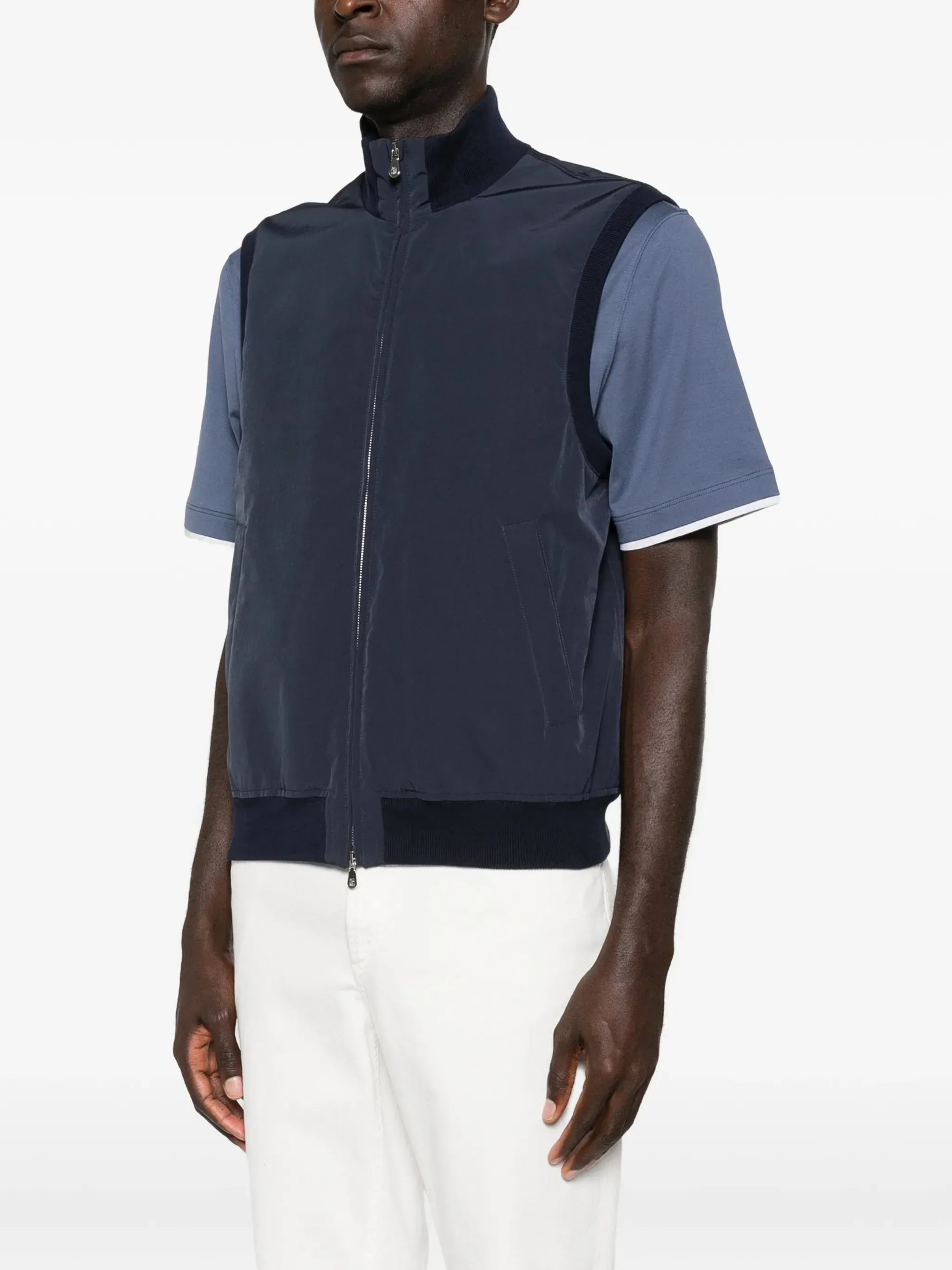 Brunello Cucinelli Bonded Thermore Padding Vest