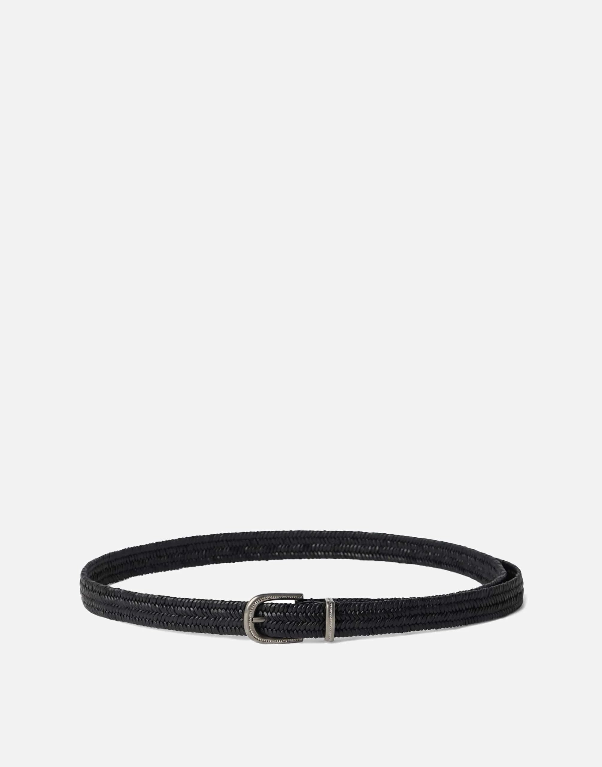 Brunello Cucinelli Braided Leather Belt