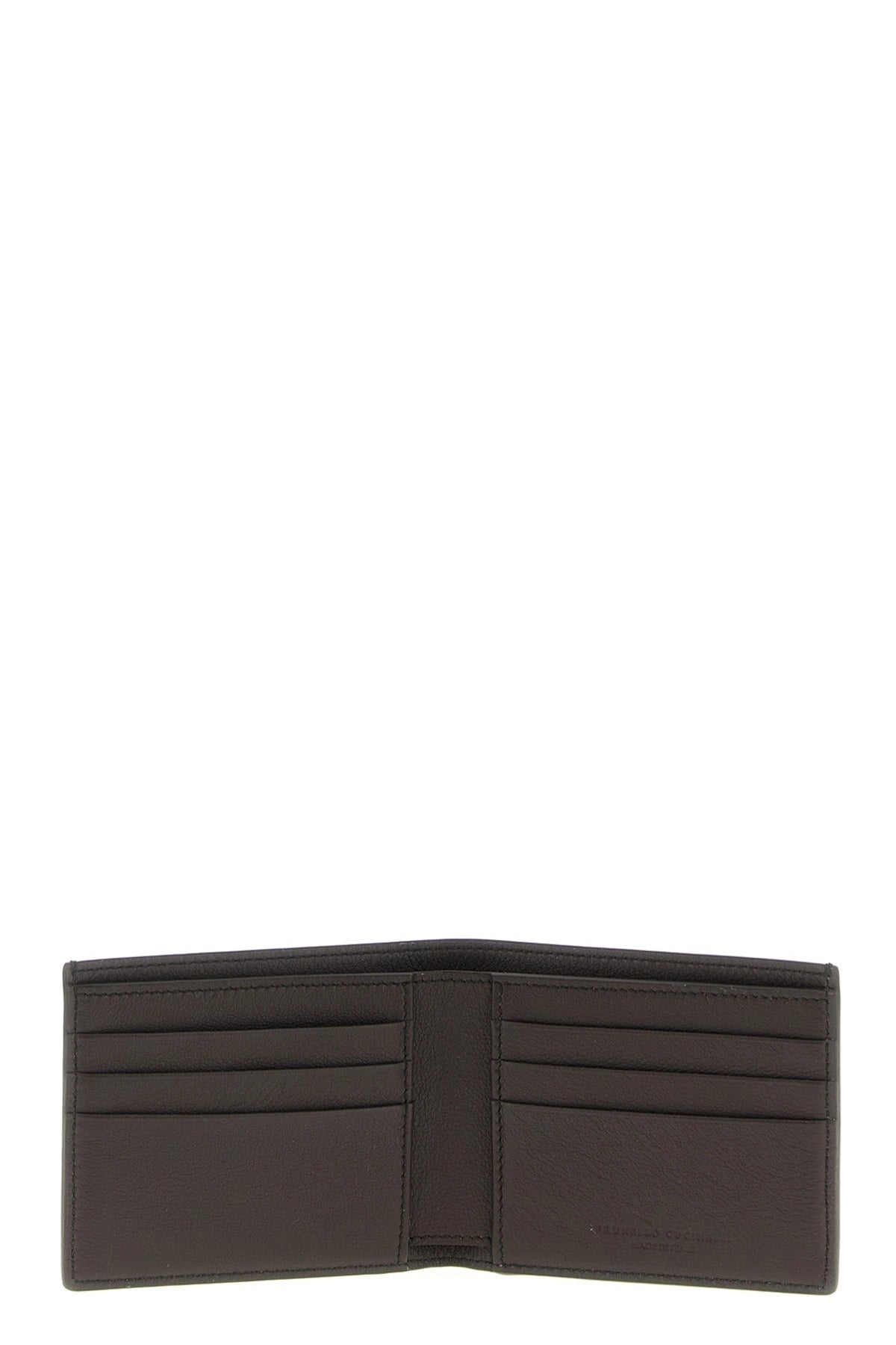 Brunello Cucinelli Brown Leather Wallet