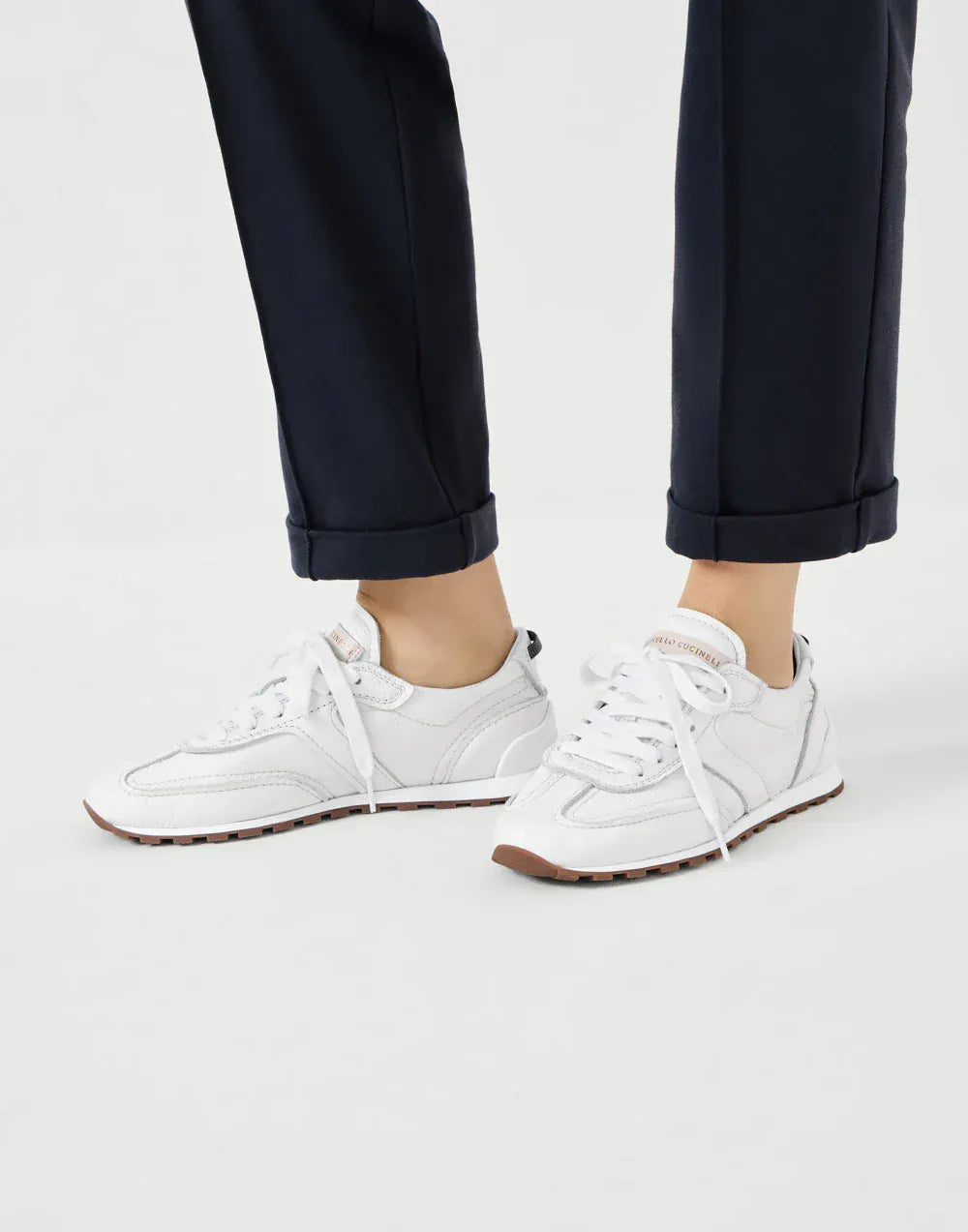 Brunello Cucinelli Butter Soft Leather Sneakers