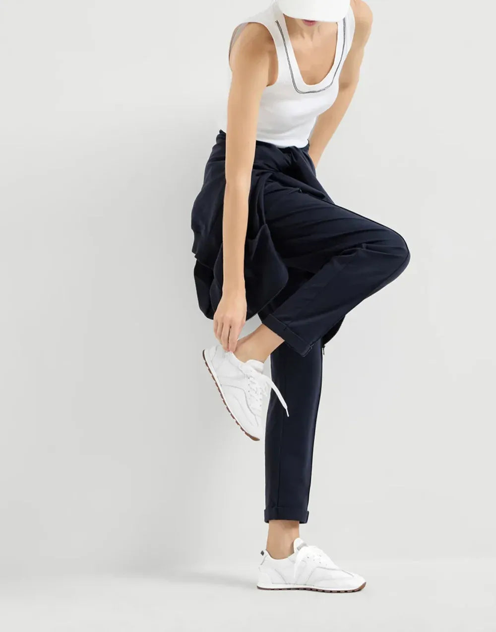 Brunello Cucinelli Butter Soft Leather Sneakers