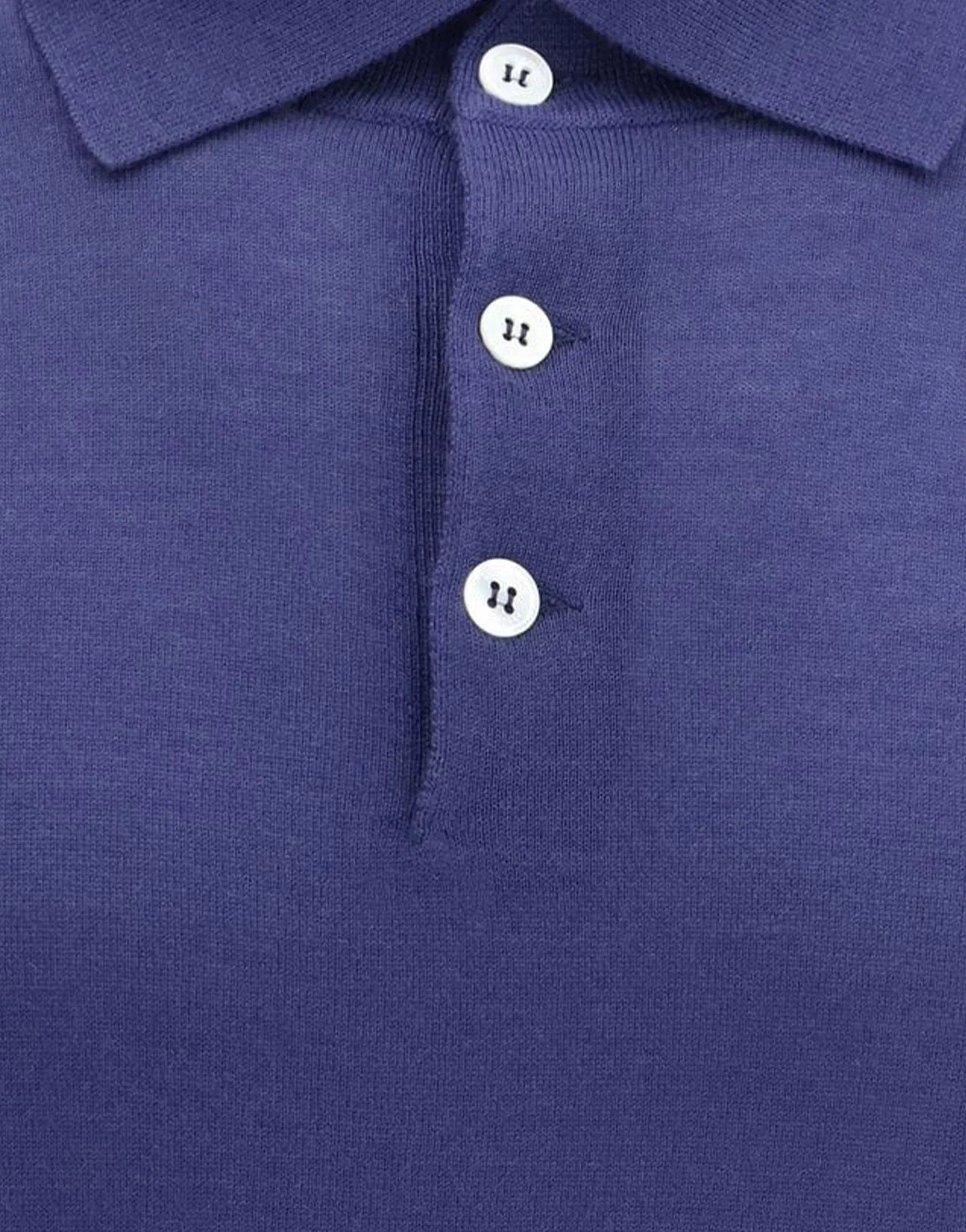 Brunello Cucinelli Buttoned Polo Wool-Cashmere Blend Shirt
