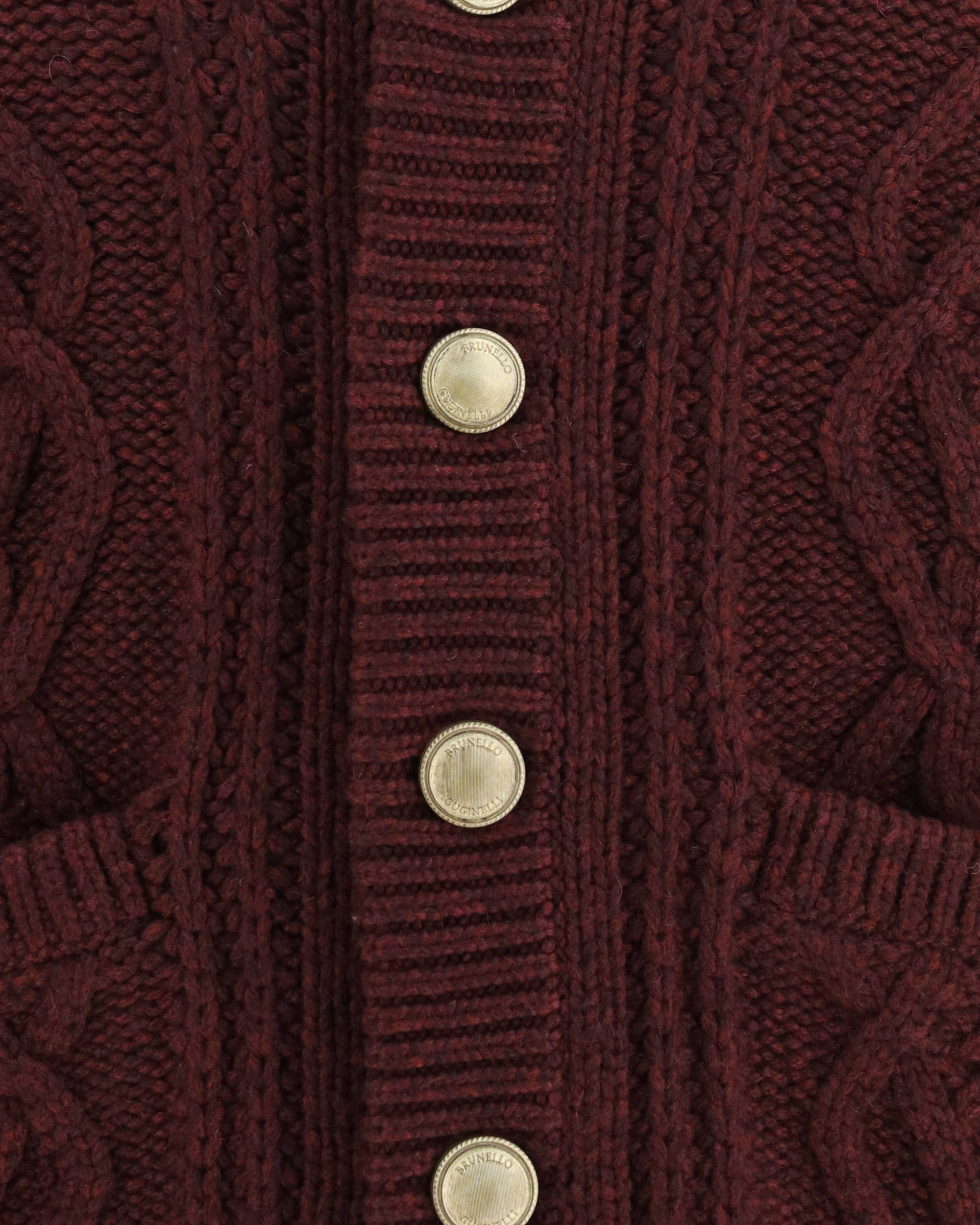 Brunello Cucinelli Brunello Cucinelli Cable-Knit Cashmere Cardigan