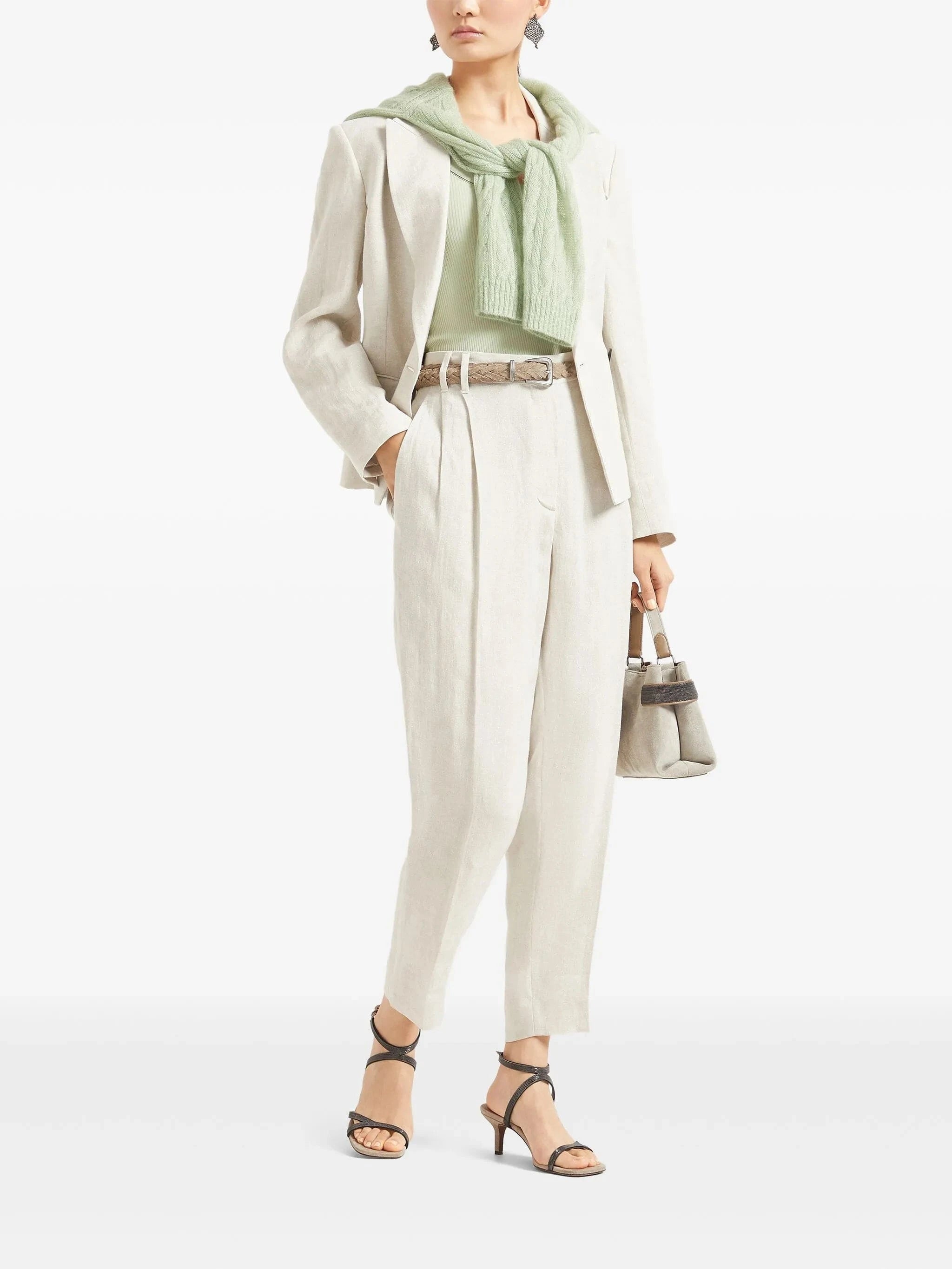 Brunello Cucinelli Cable-Knit Sweater