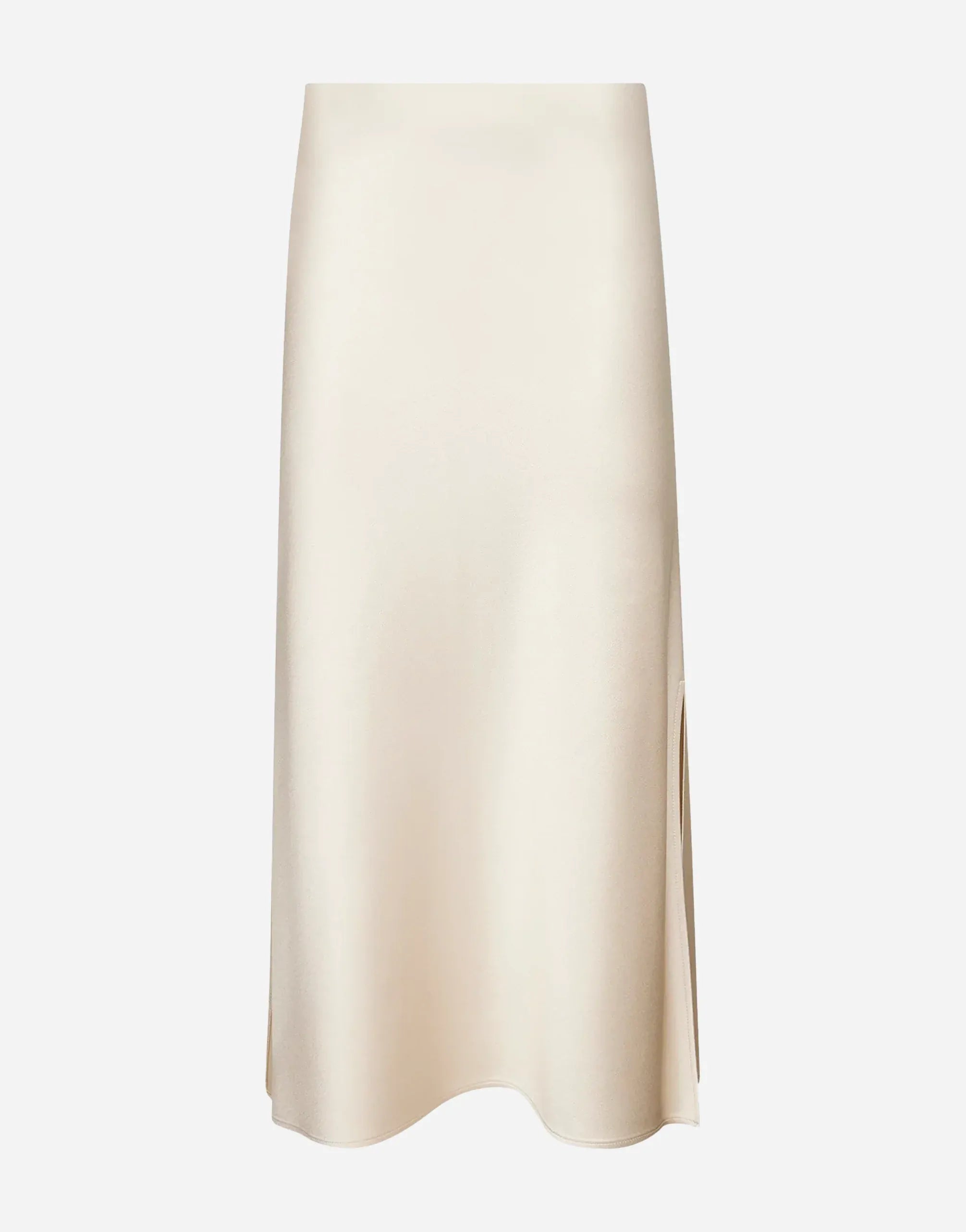 Brunello Cucinelli Cady Fluid Satin Pencil Skirt