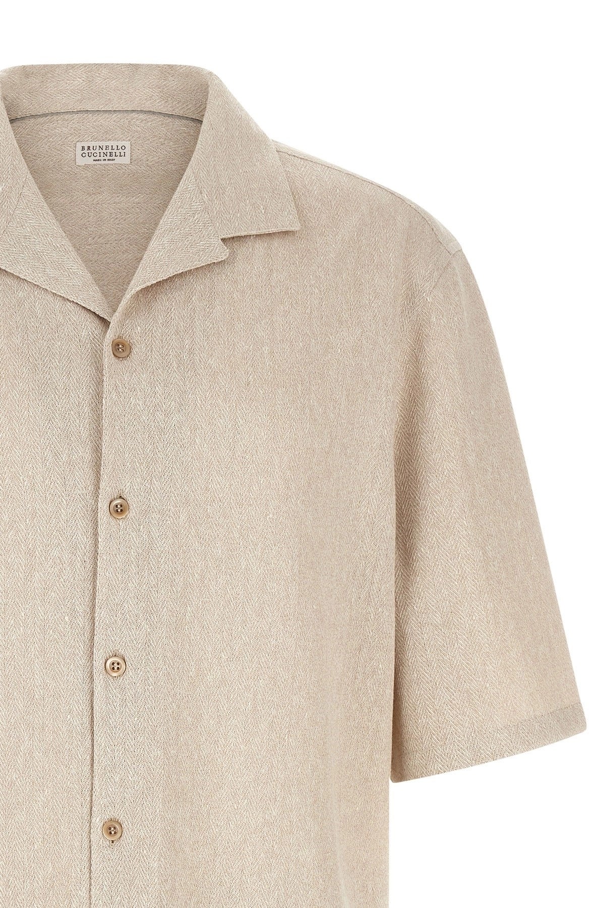 Brunello Cucinelli Camp Collar Shirt