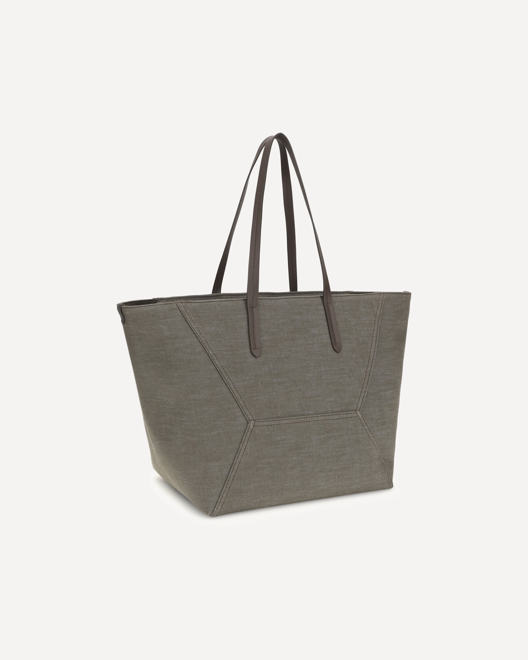 Brunello Cucinelli Canvas Bc Tote Bag