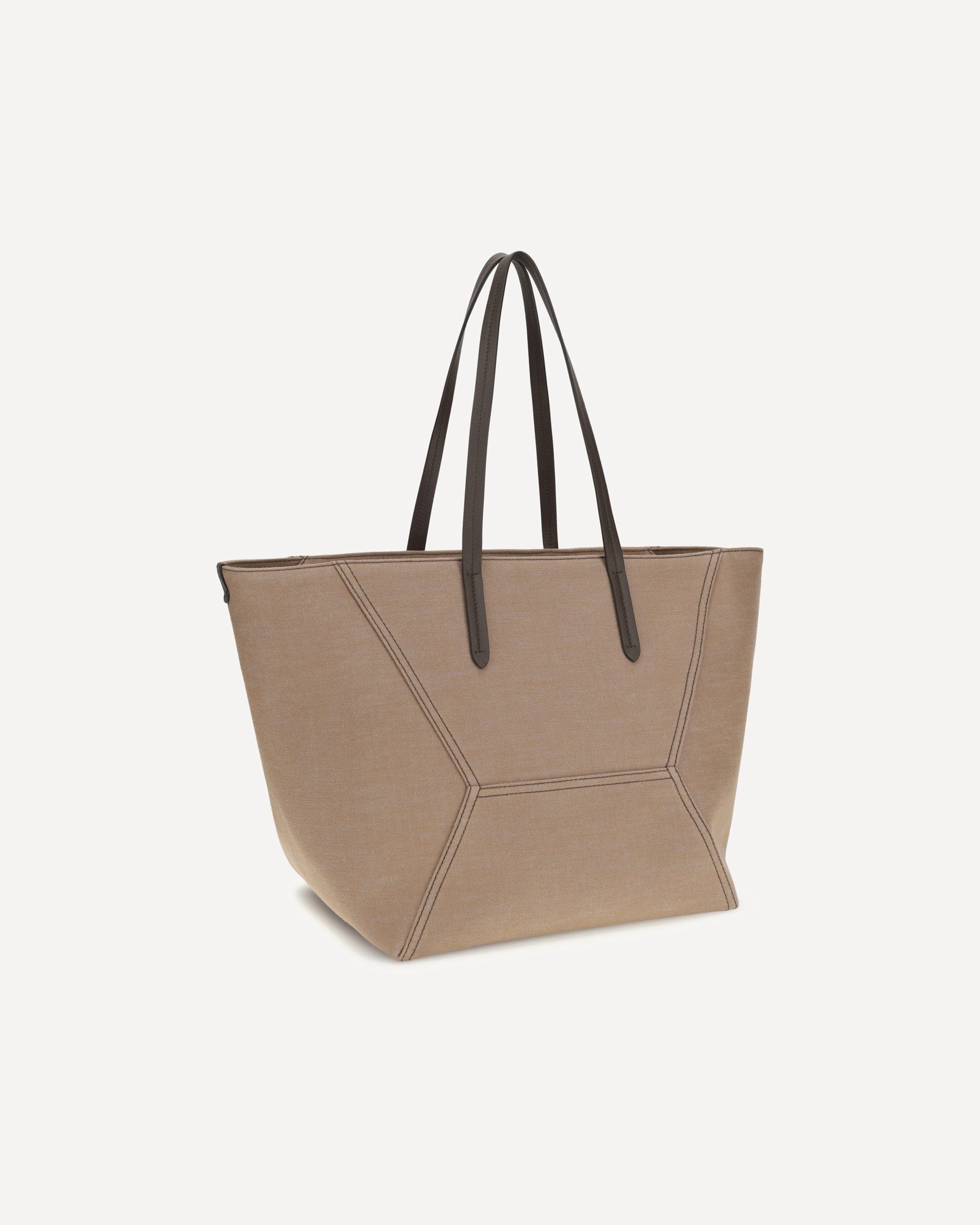 Brunello Cucinelli Canvas Bc Tote Bag