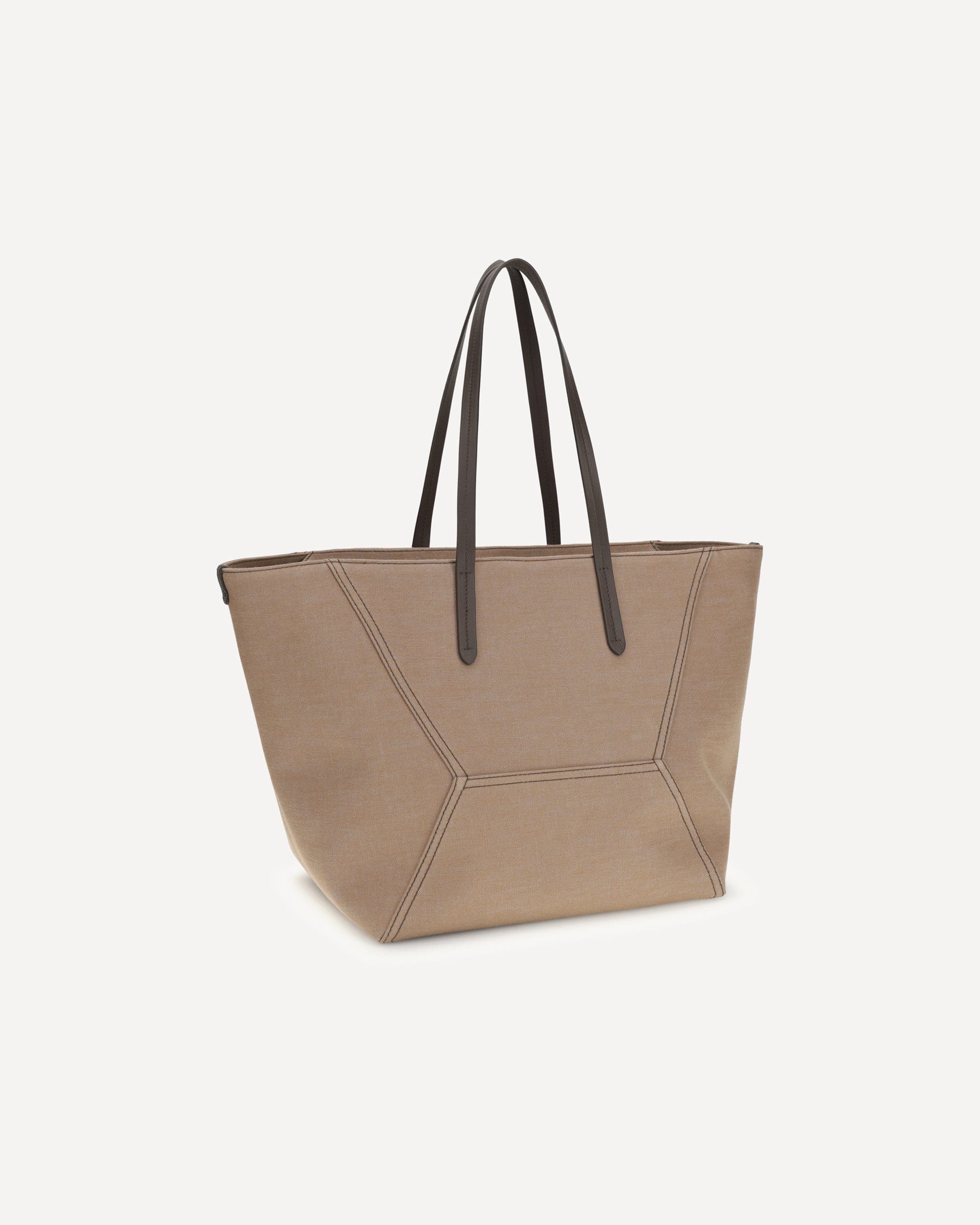 Brunello Cucinelli Canvas Bc Tote Bag