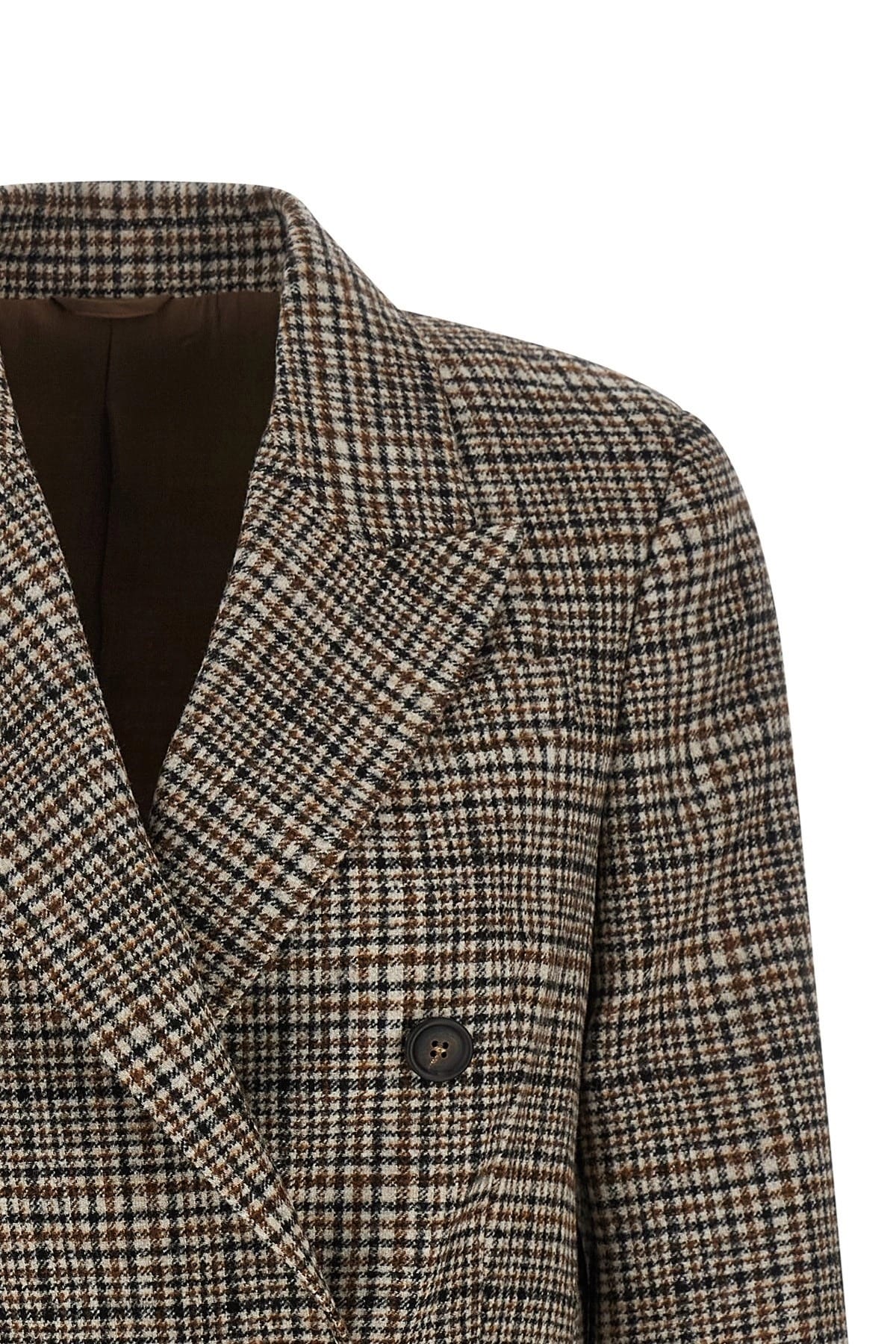 Brunello Cucinelli Brunello Cucinelli Cashmere Blend Double-Breasted Blazer