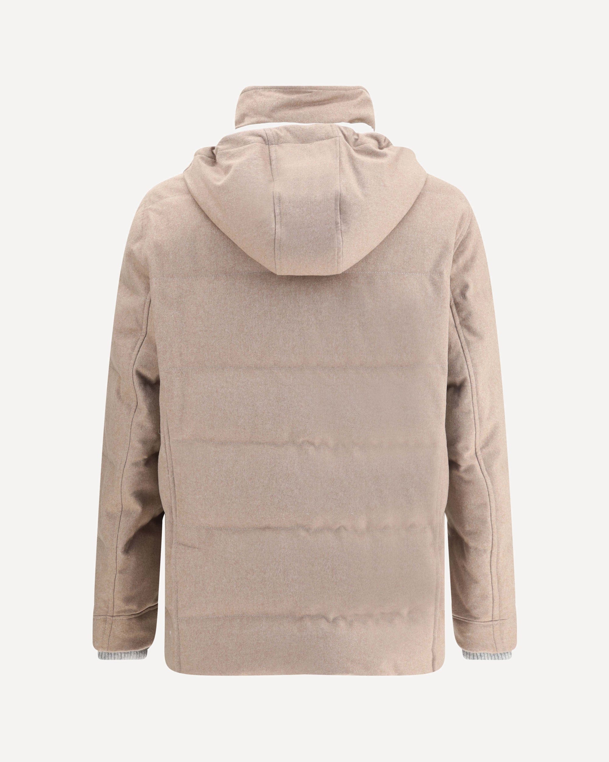Brunello Cucinelli Cashmere Down Jacket With Hood - alternate view