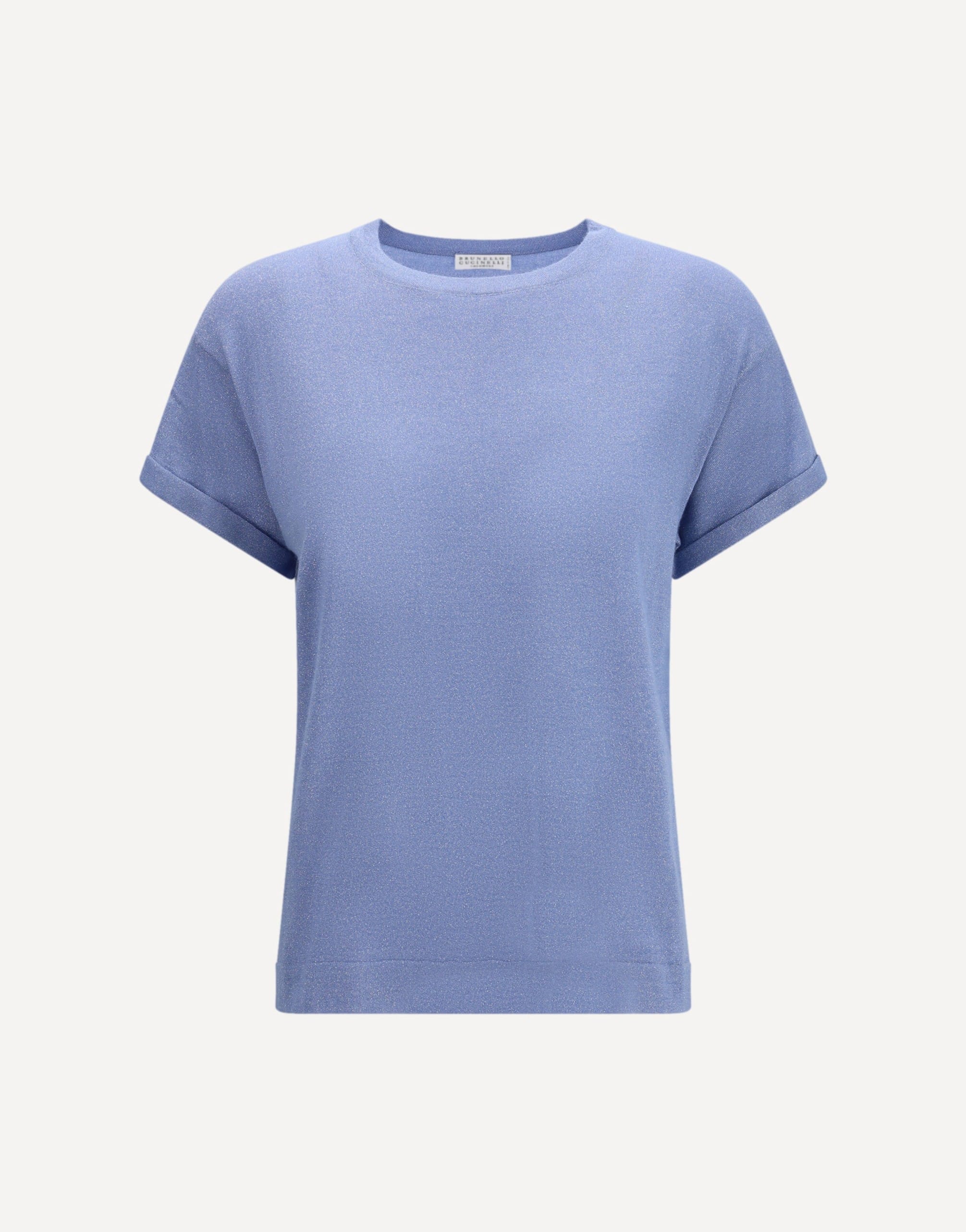 Brunello Cucinelli Cashmere Glitter T-Shirt