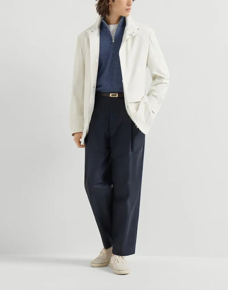 Brunello Cucinelli Cashmere Half-Zip Sweater