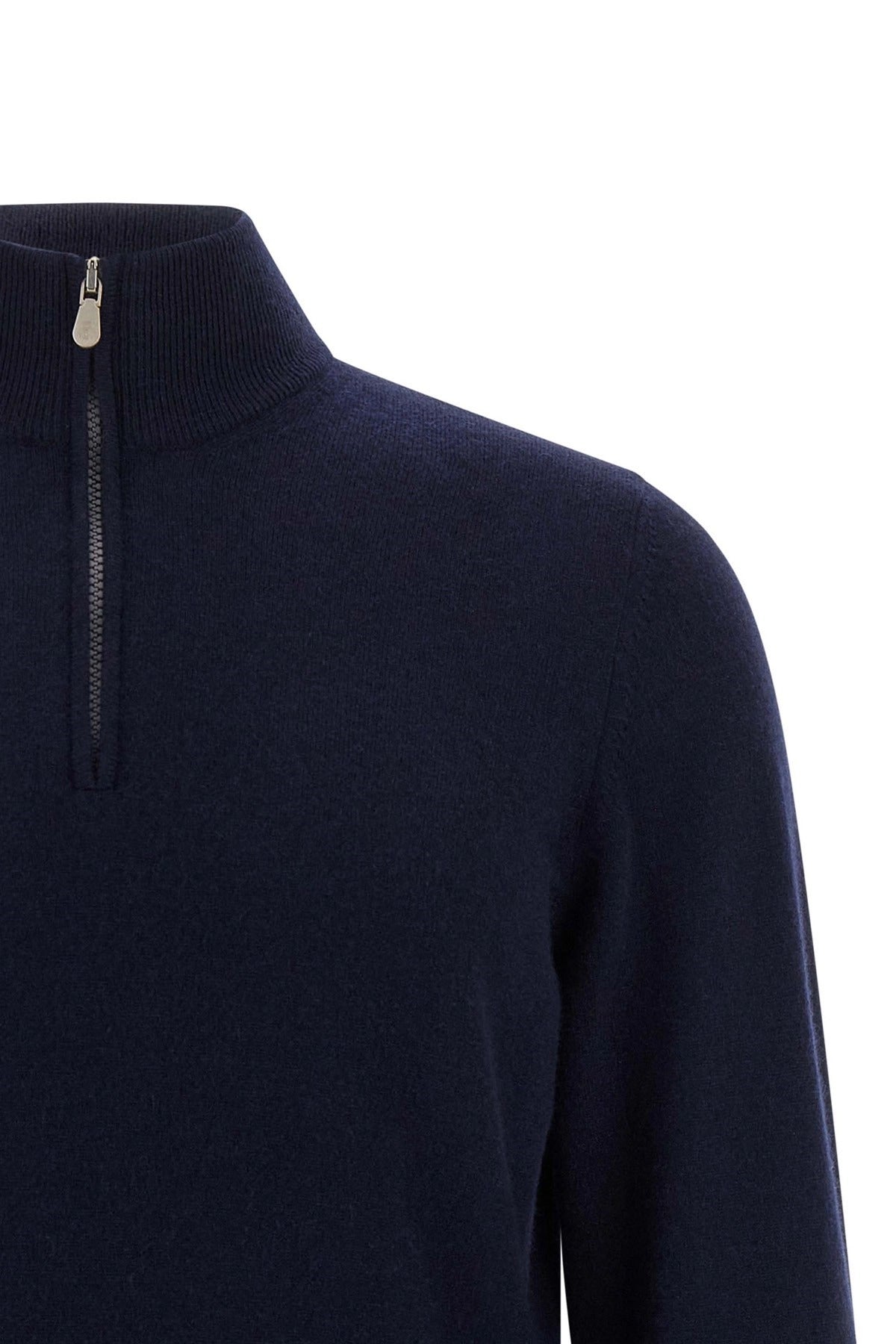 Brunello Cucinelli Cashmere Half-Zip Sweater