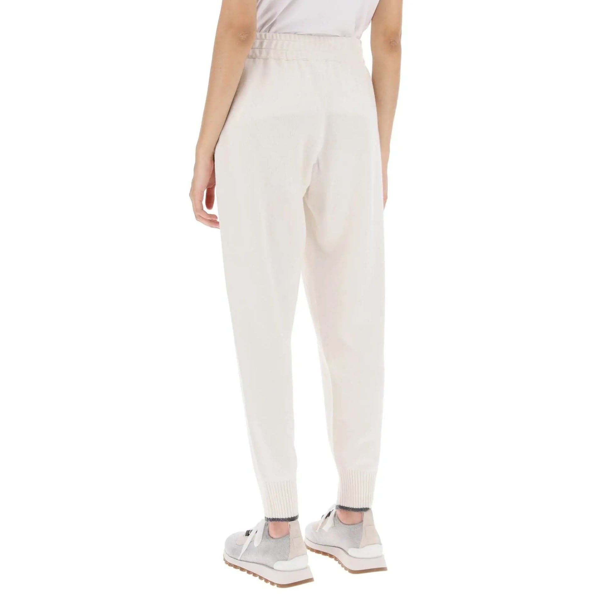 Brunello Cucinelli Cashmere Jogging Pants With Drawstring