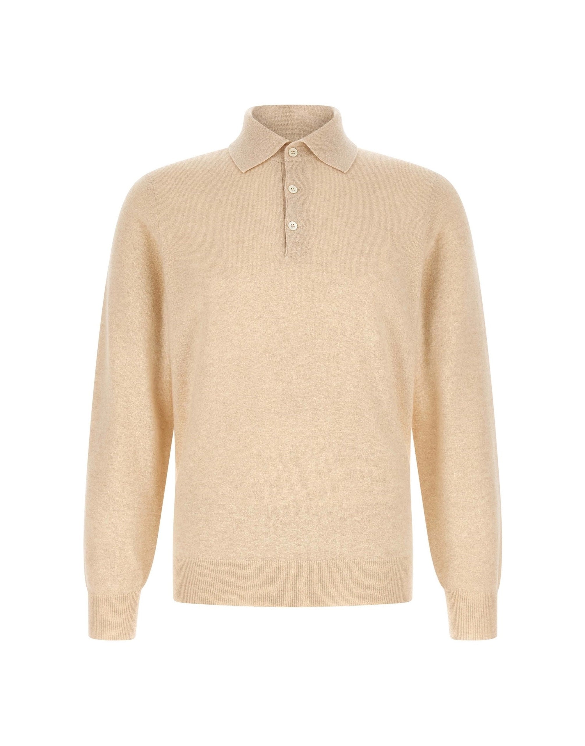 Brunello Cucinelli Cashmere Knit Polo Shirt