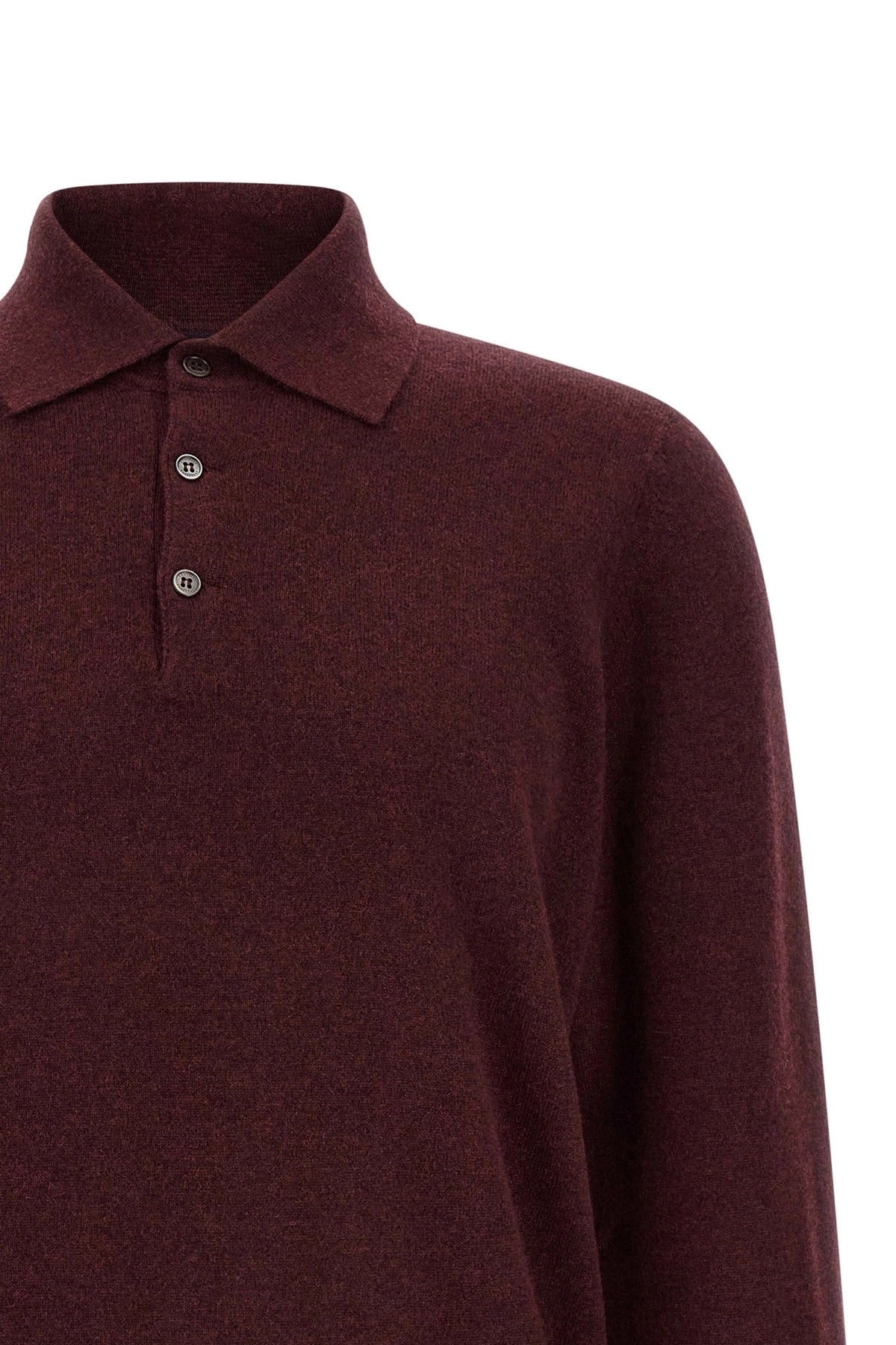 Brunello Cucinelli Cashmere Knit Polo Shirt