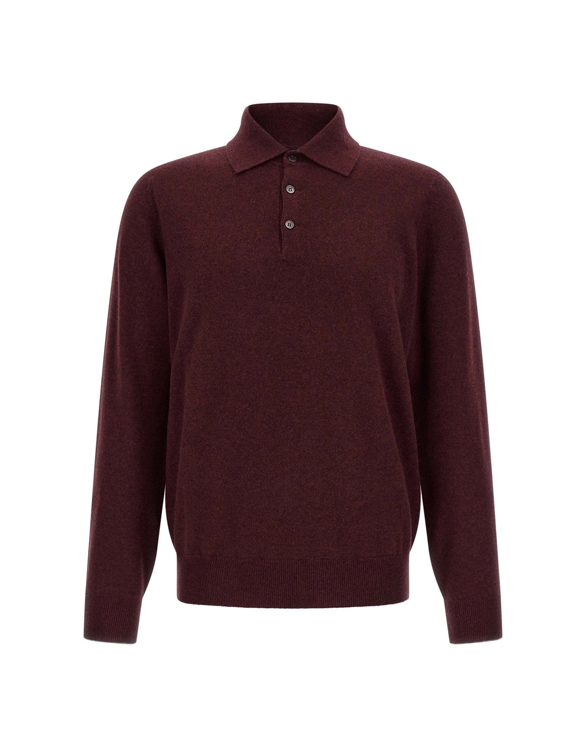 Brunello Cucinelli Cashmere Knit Polo Shirt