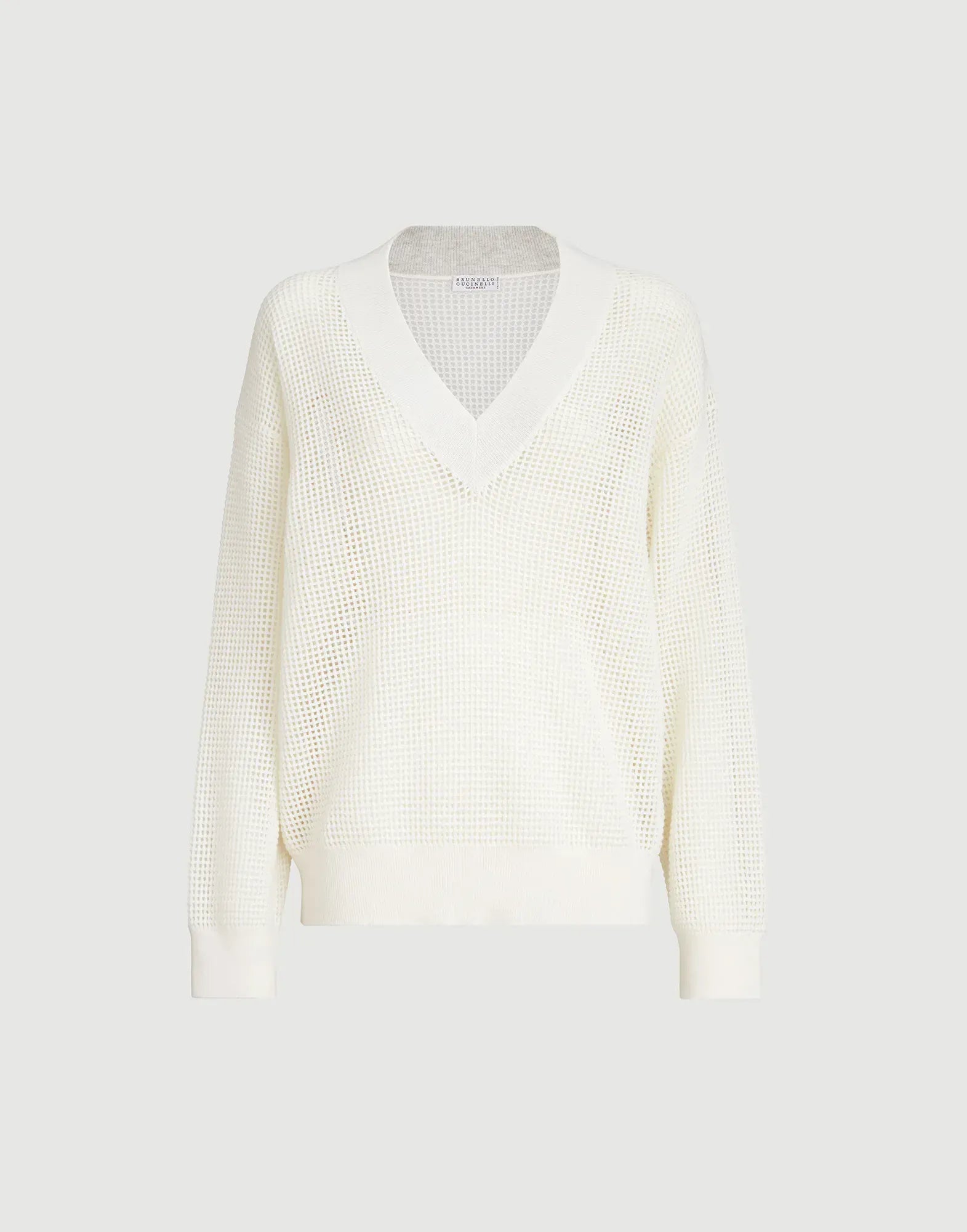 Brunello Cucinelli Cashmere Net Sweater
