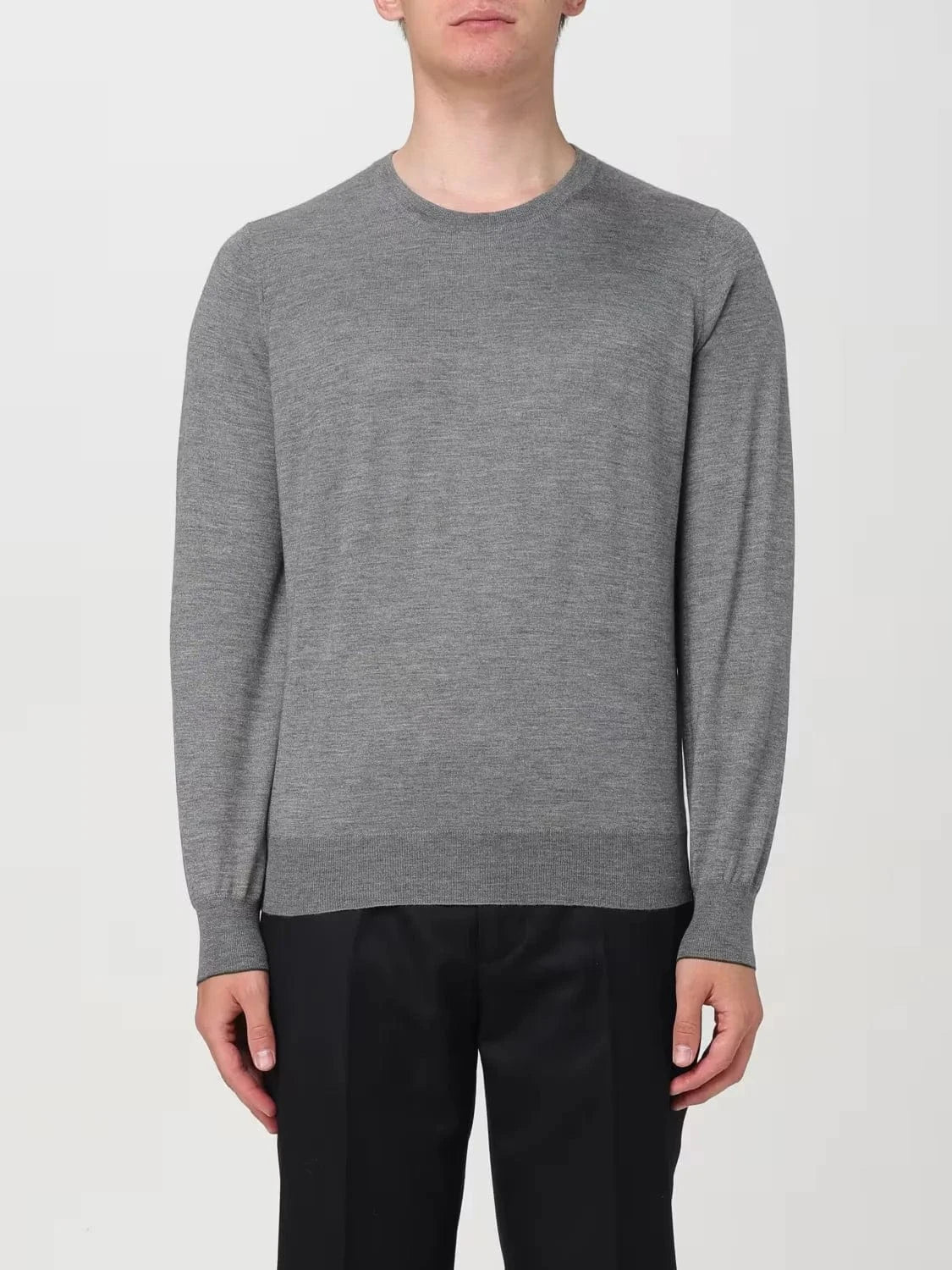 Brunello Cucinelli Cashmere-Silk Blend Crewneck Sweater