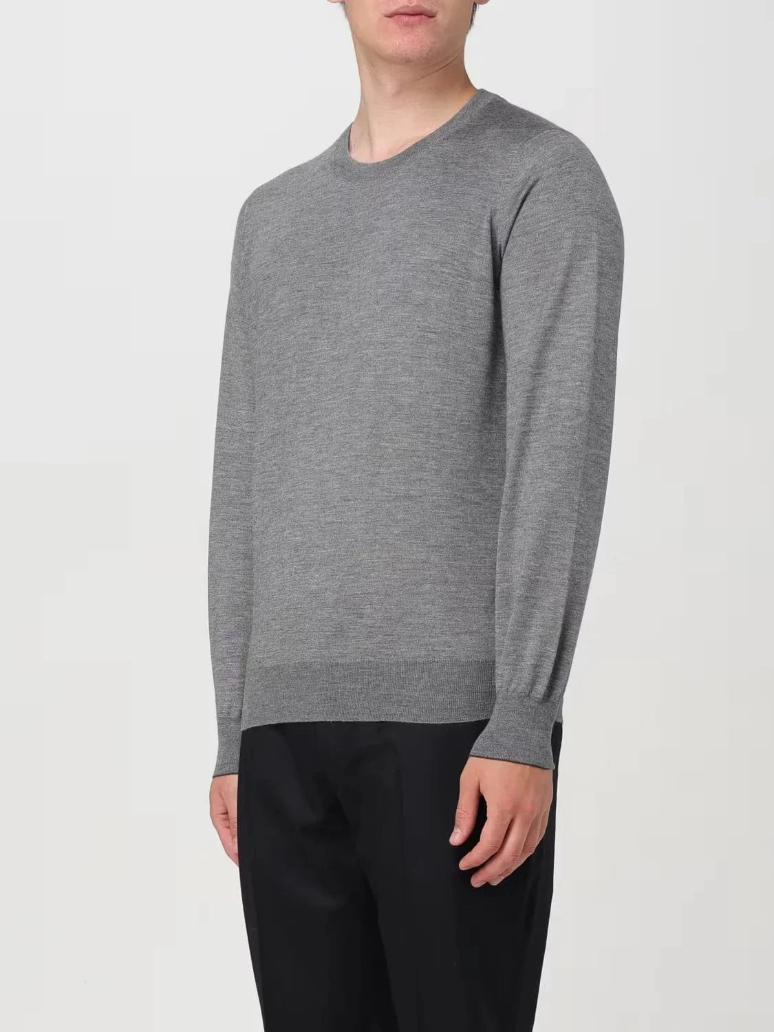 Brunello Cucinelli Cashmere-Silk Blend Crewneck Sweater