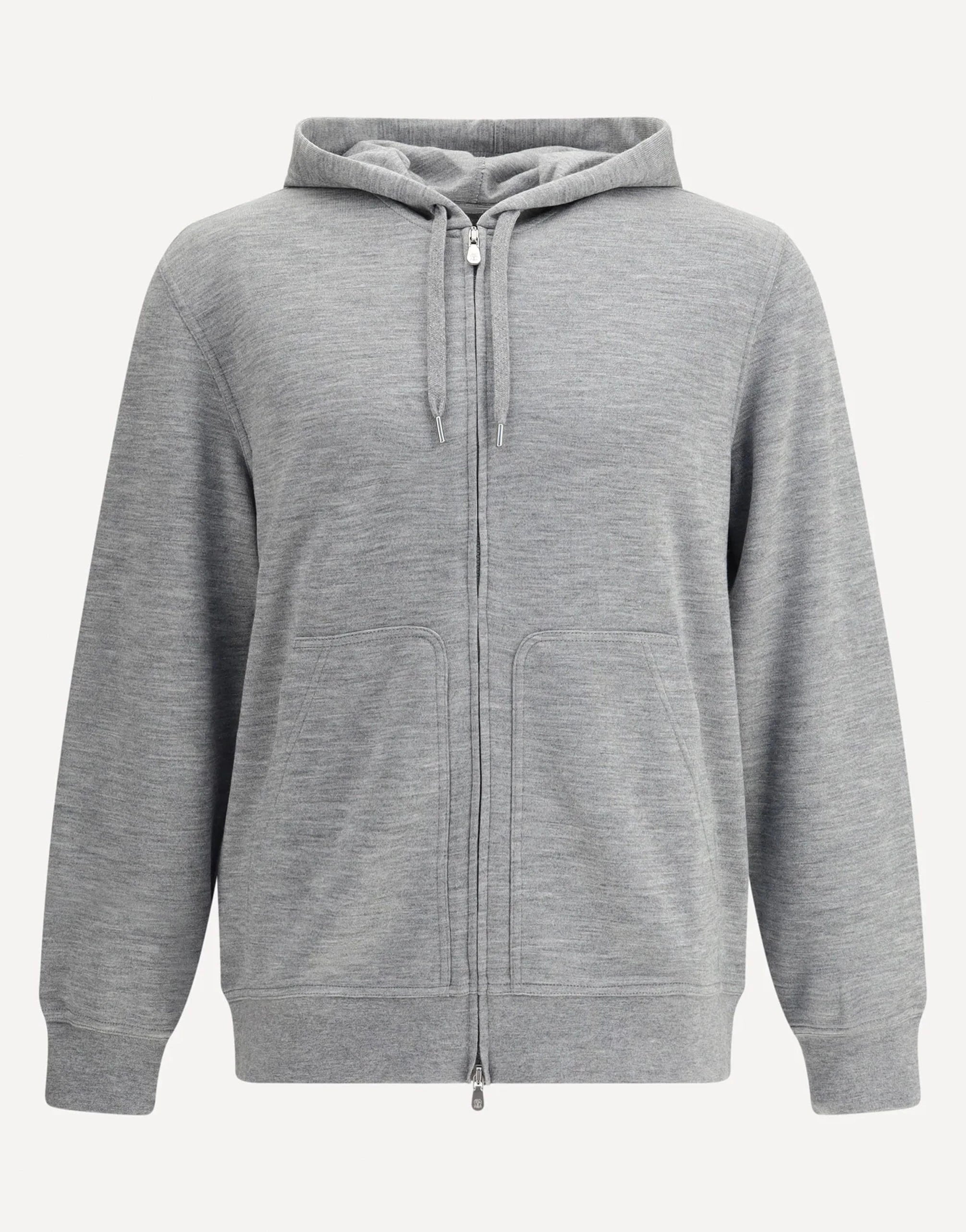 Brunello Cucinelli Cashmere-Silk Blend Hoodie