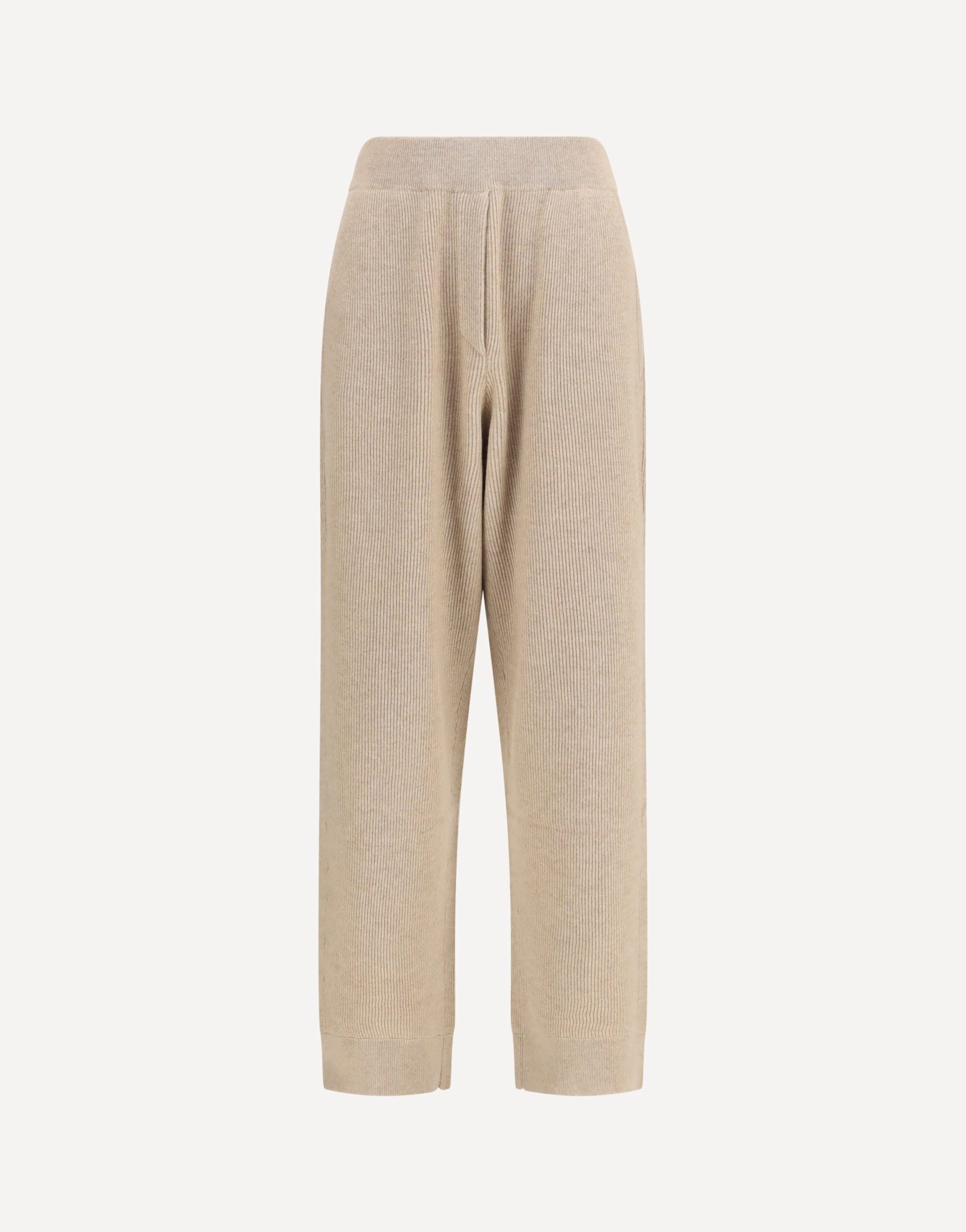 Brunello Cucinelli Brunello Cucinelli Cashmere Straight Wide-Leg Pants