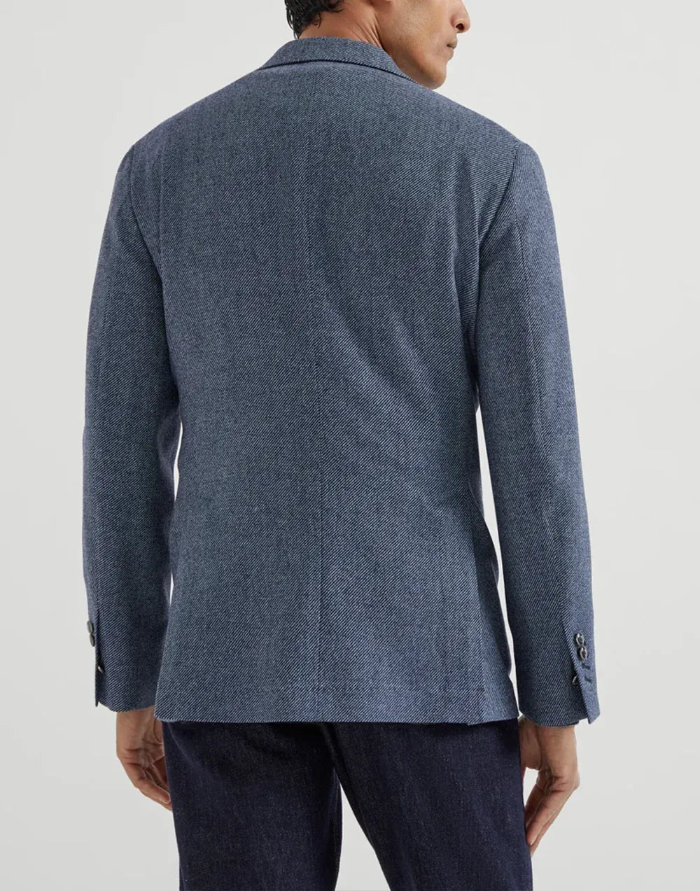 Brunello Cucinelli بليزر دينم Cavalry Deconstructed Cavallo