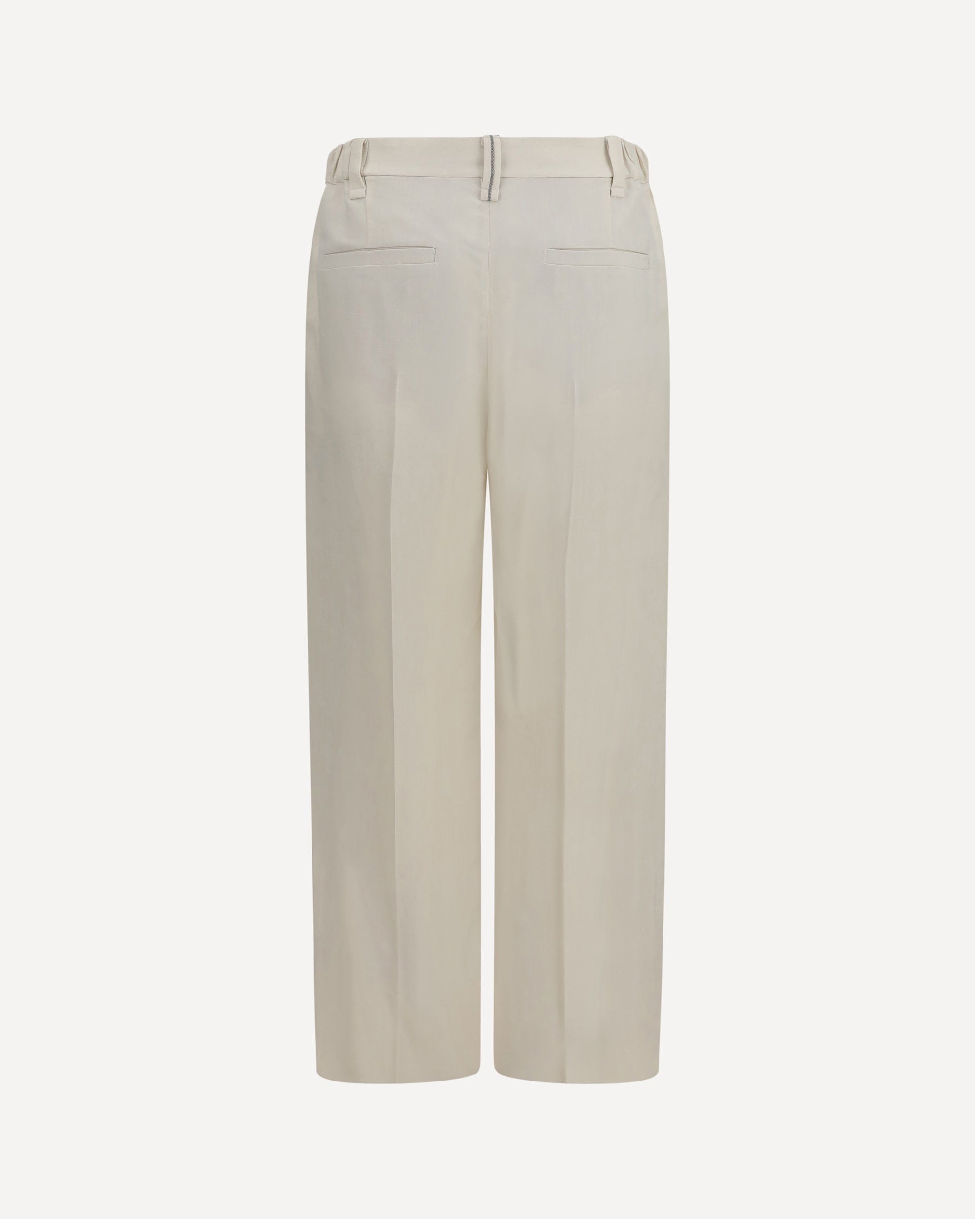 Brunello Cucinelli Cigarette Pants In Viscose Linen Twill - alternate view