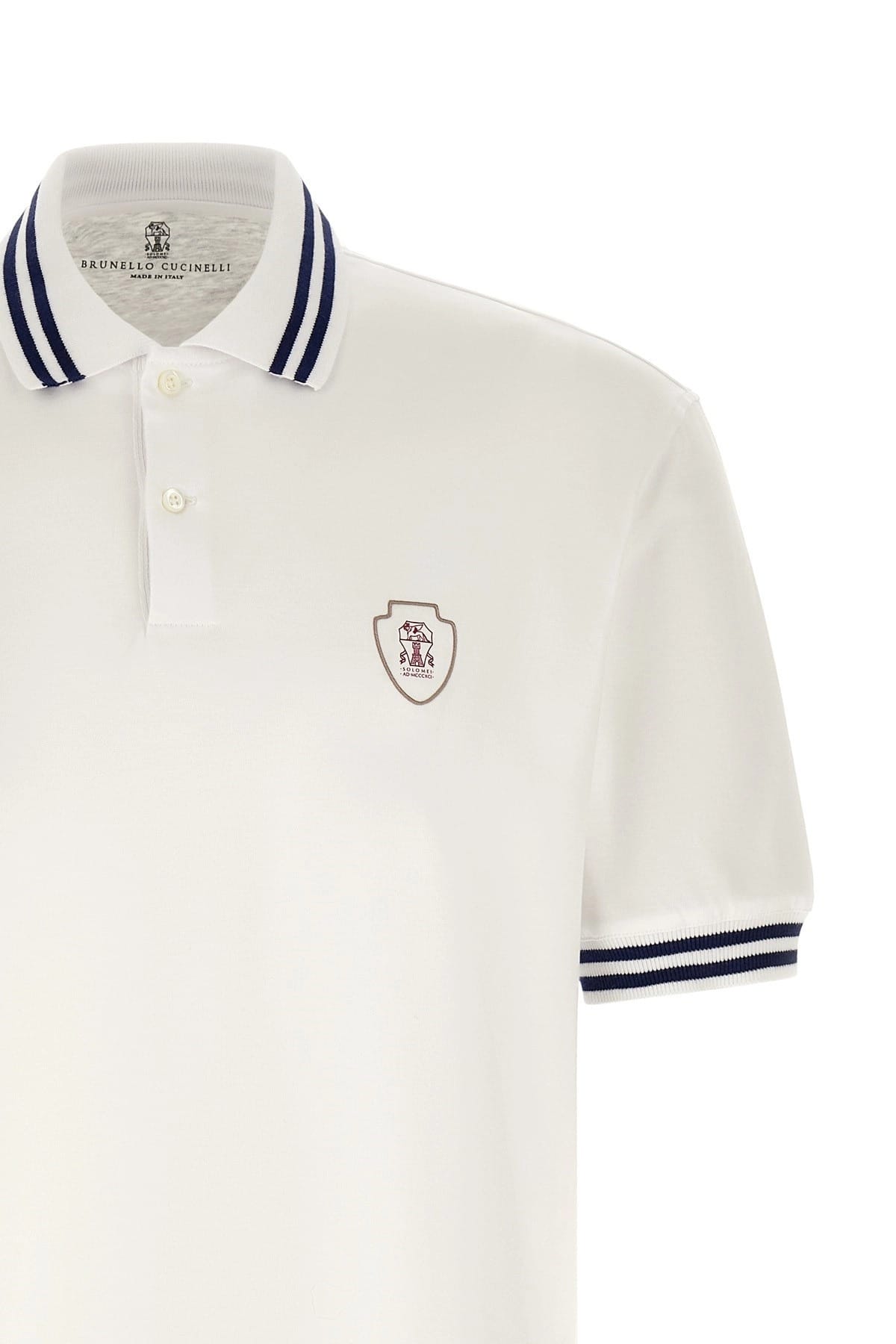 Brunello Cucinelli Brunello Cucinelli Coat Of Arms Polo Shirt