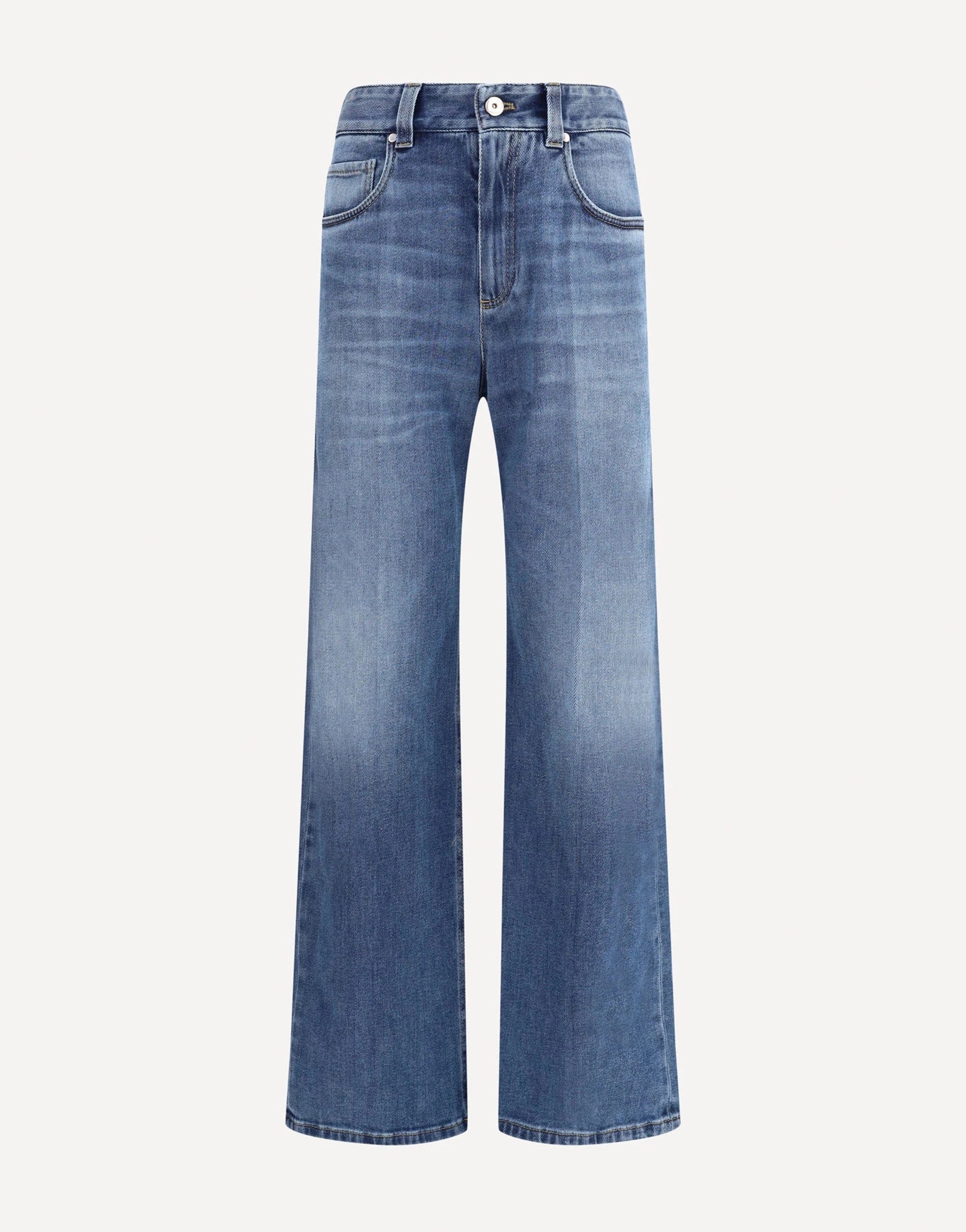 Brunello Cucinelli Contemporary Denim Loose Jeans