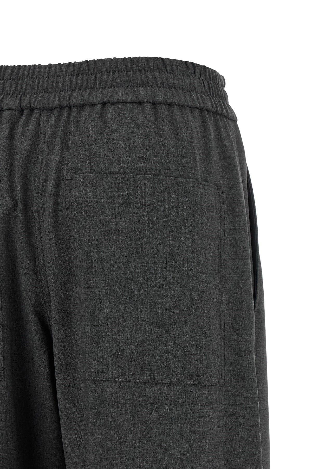 Brunello Cucinelli Brunello Cucinelli Cool Wool Flared Pants