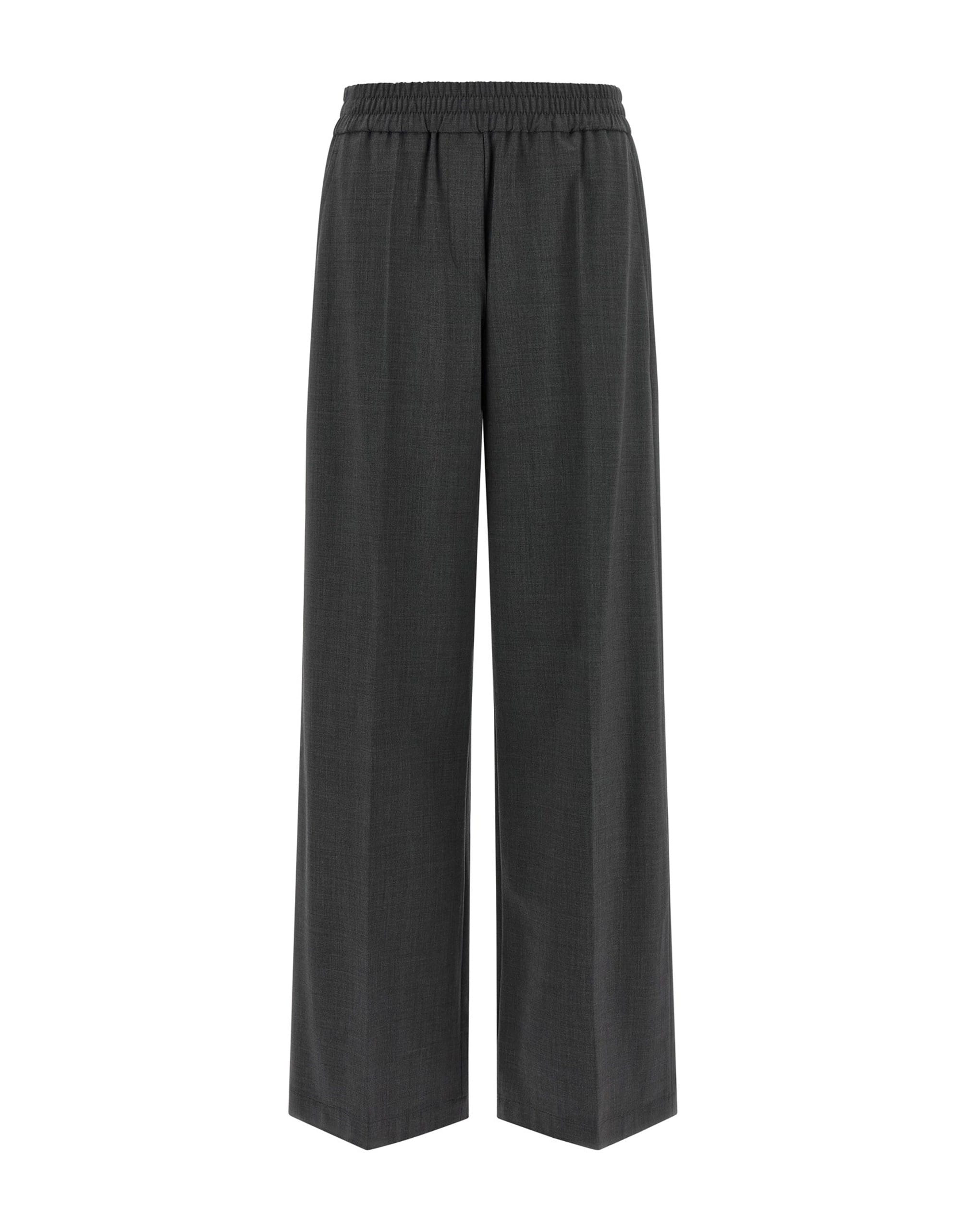 Brunello Cucinelli Brunello Cucinelli Cool Wool Flared Pants