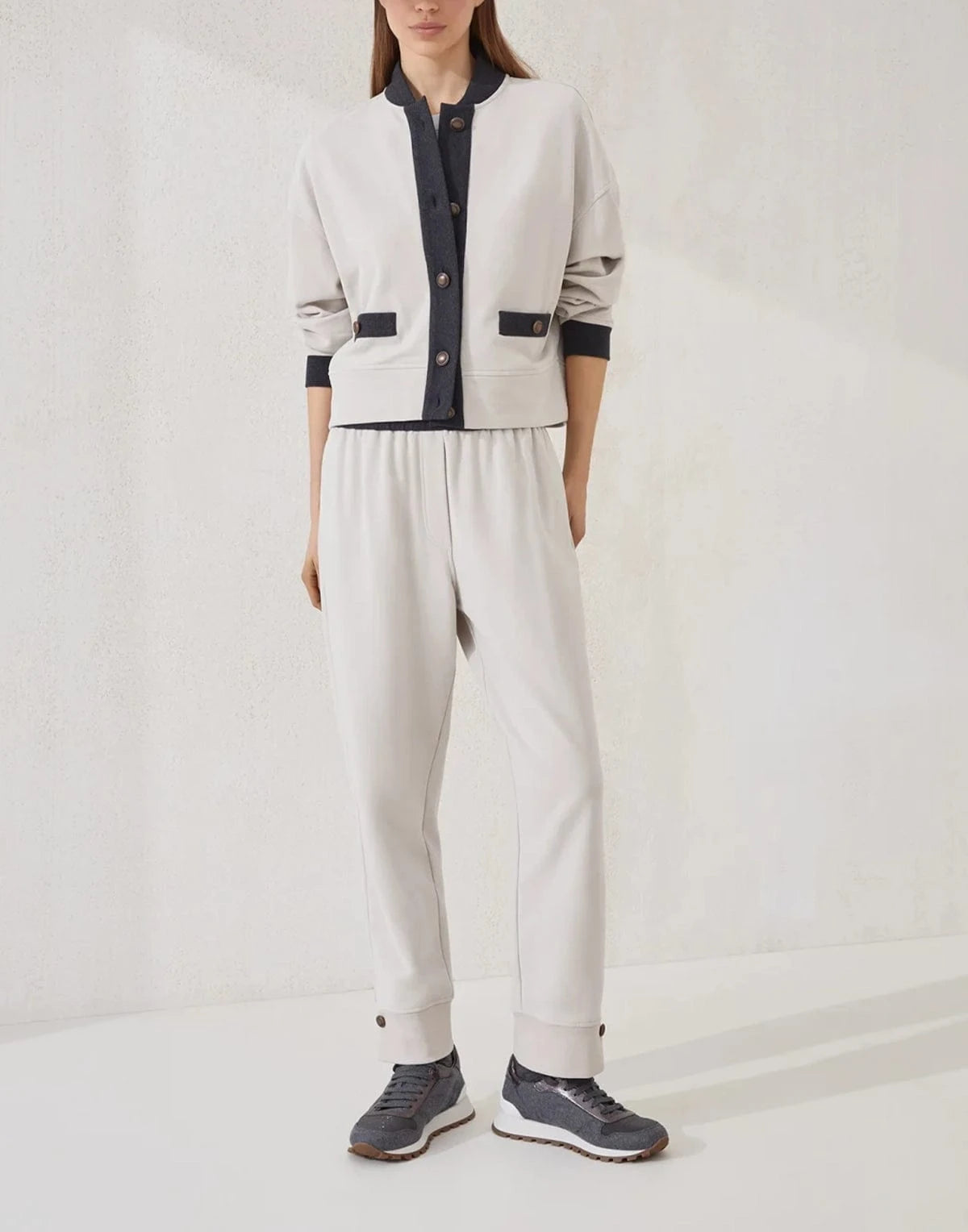 Brunello Cucinelli Cotton Cardigan-Style Sweatshirt