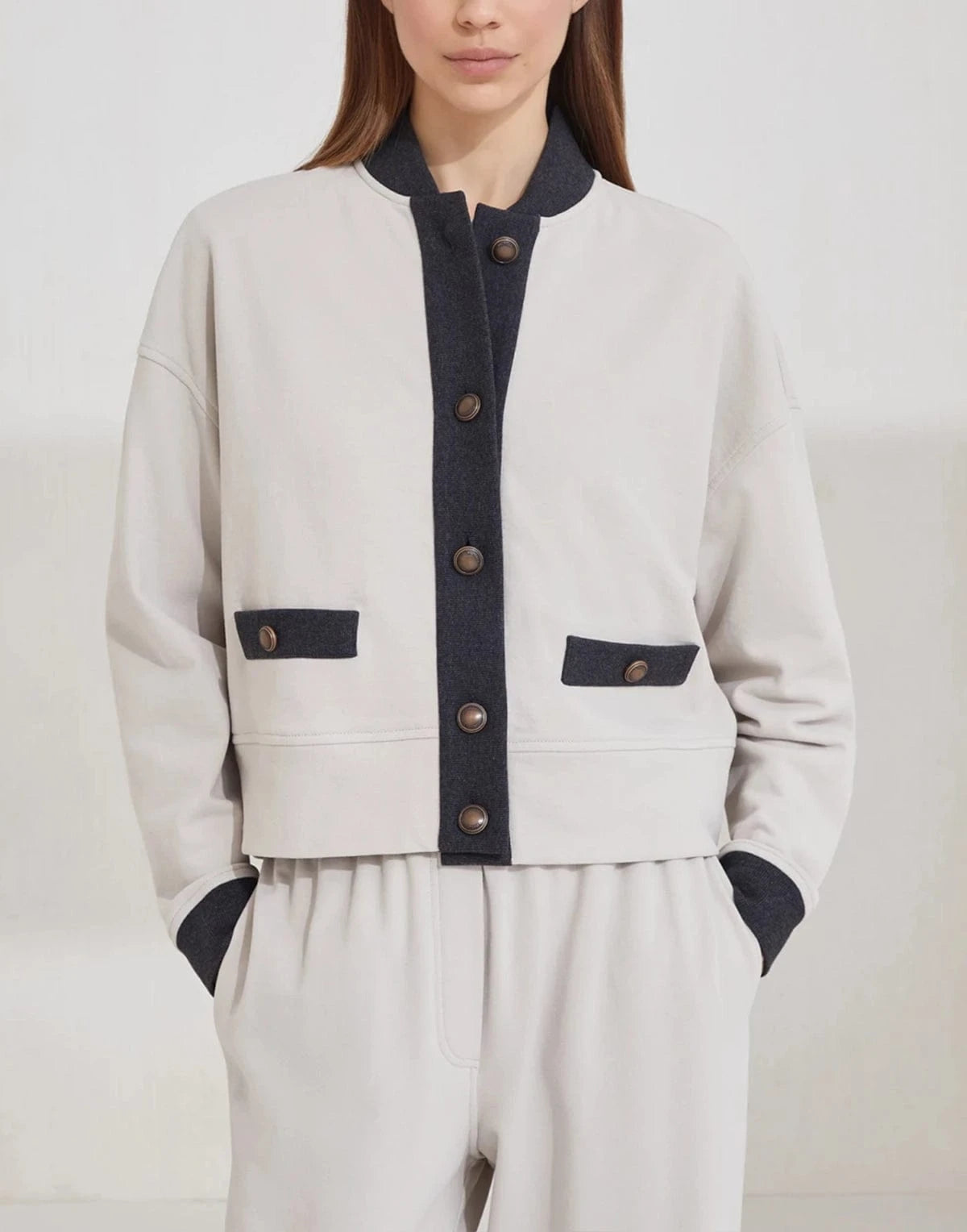 Brunello Cucinelli Cotton Cardigan-Style Sweatshirt