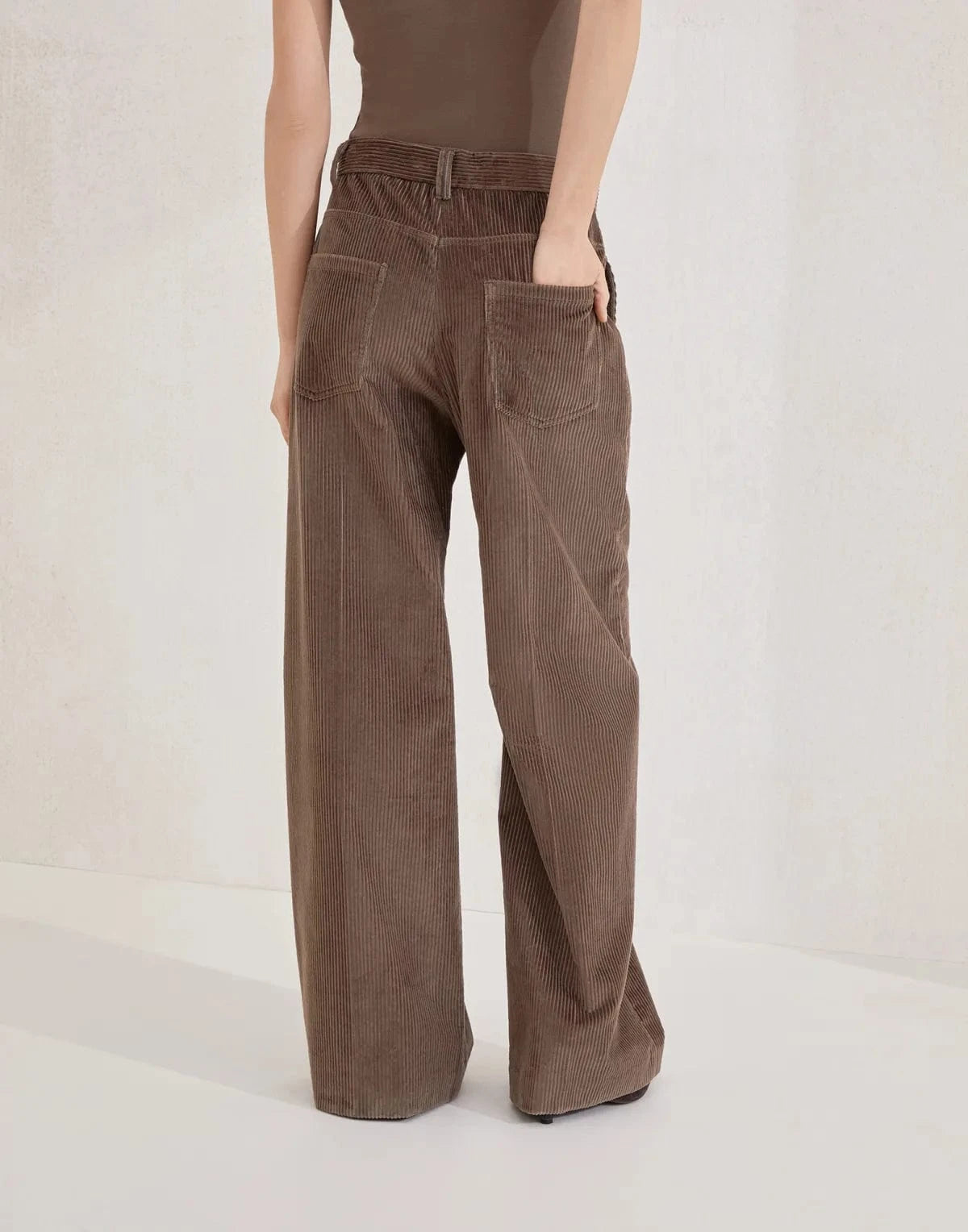 Brunello Cucinelli Cotton Corduroy Loose Trousers