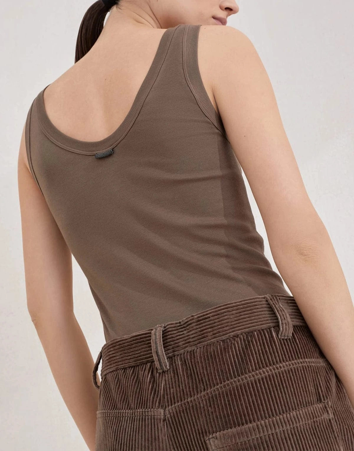 Brunello Cucinelli Cotton Corduroy Loose Trousers