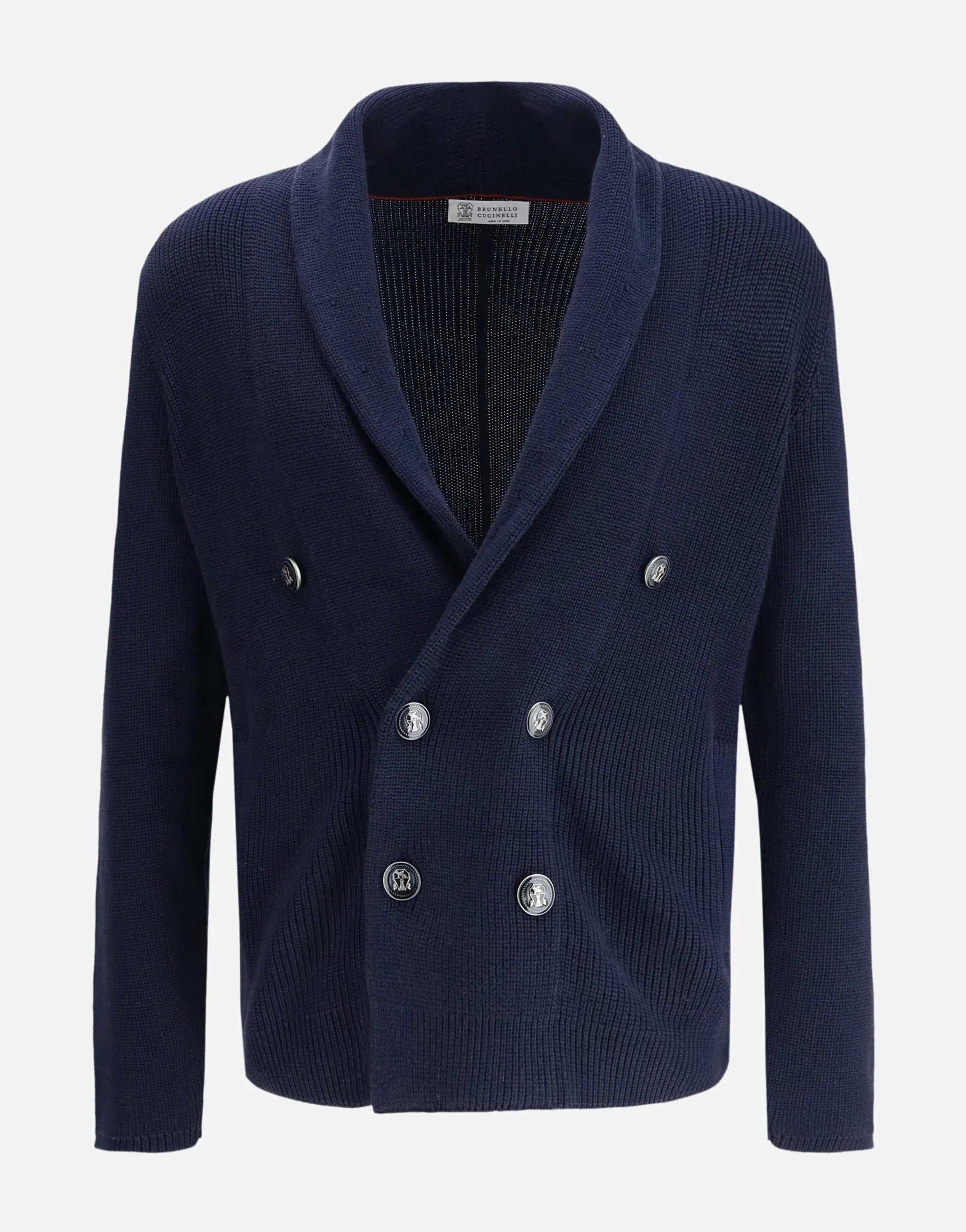 Brunello Cucinelli Cotton Double-Breasted Cardigan