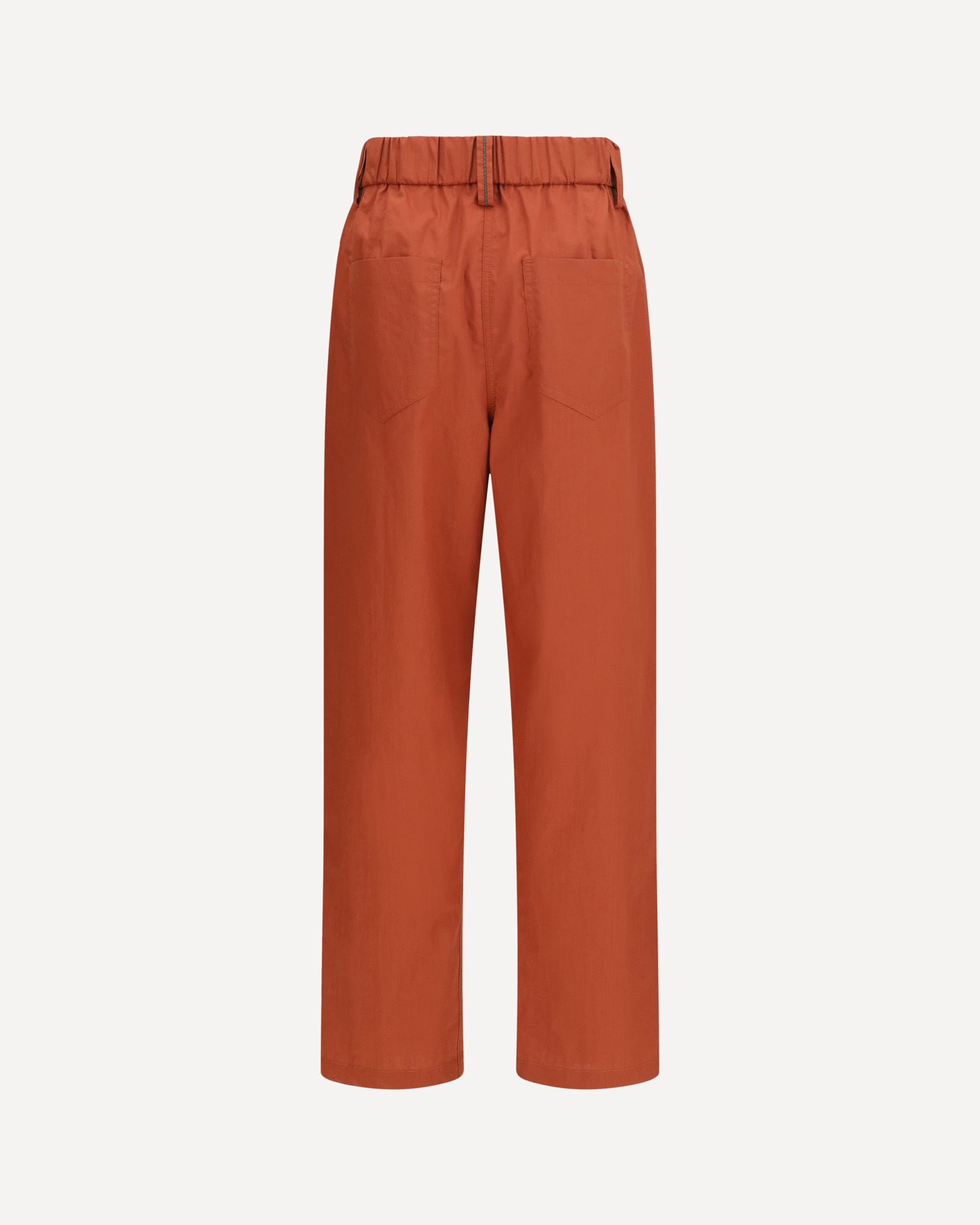 Brunello Cucinelli Pantaloni dritti in cotone elasticizzato - alternate view