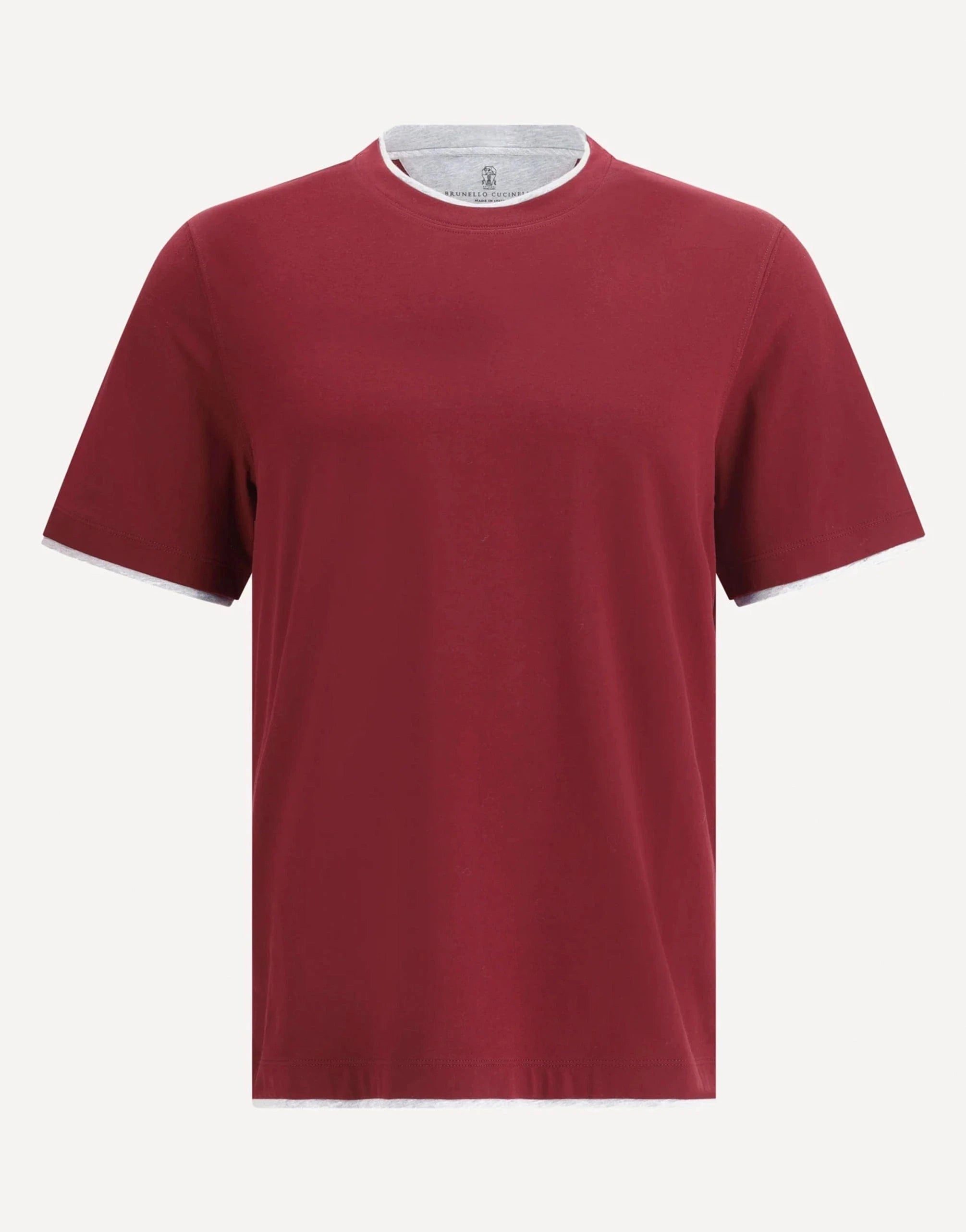 Brunello Cucinelli Cotton Faux-Layering T-Shirt